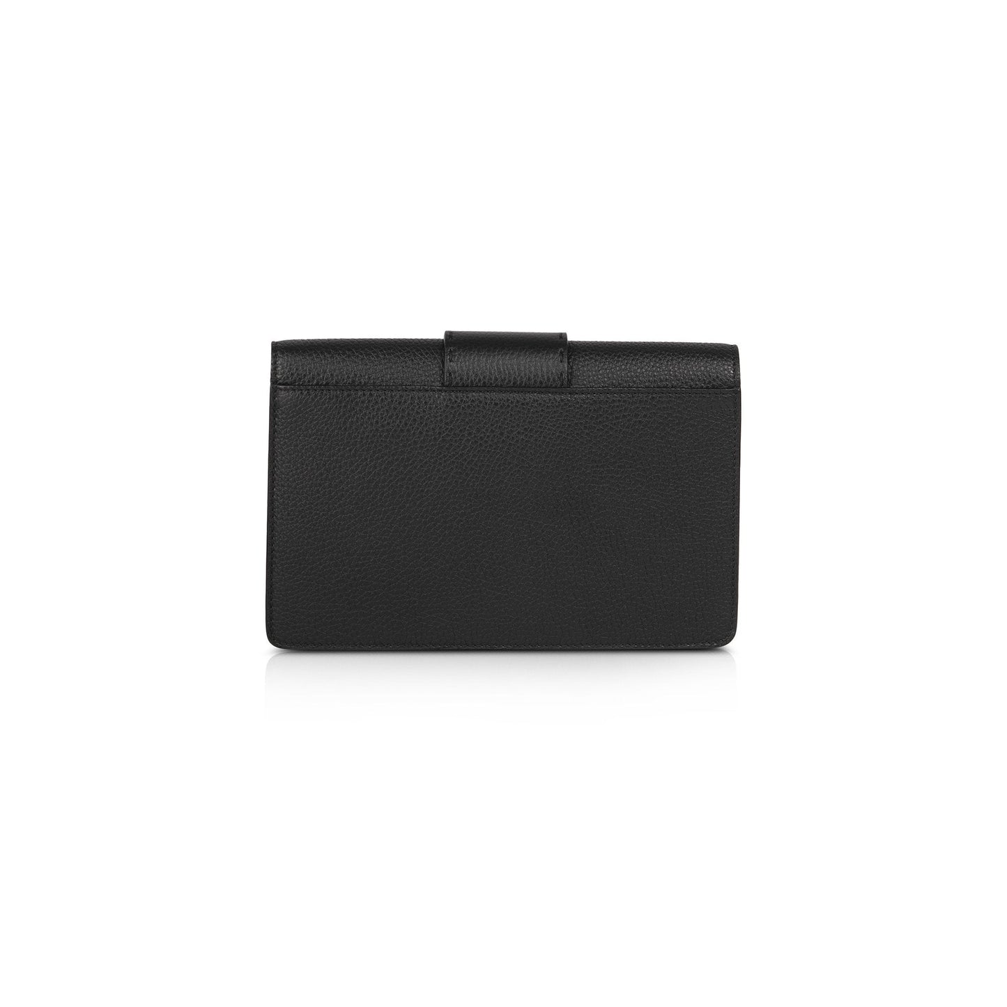 Fendi Calfskin Baguette Clutch Black Clutch Bag