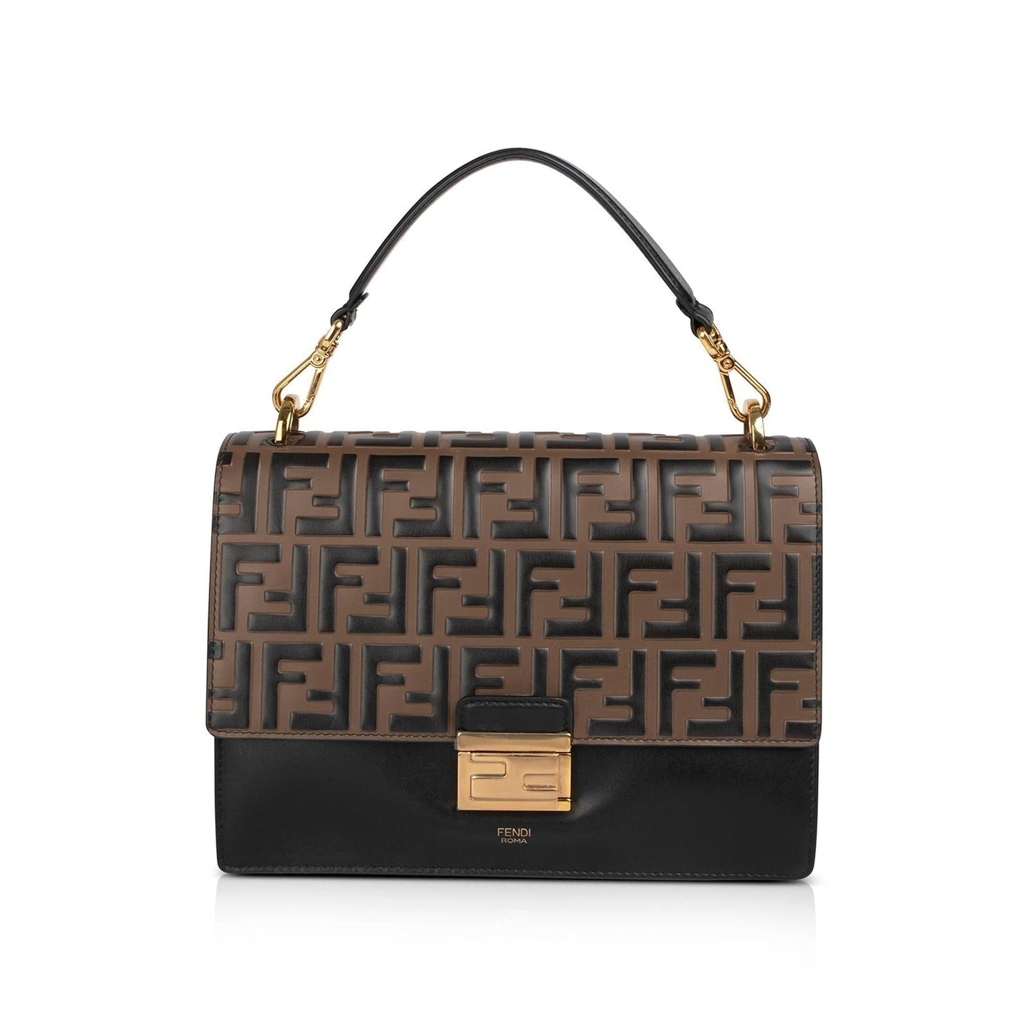 Fendi Ff Kan Shoulder Bag