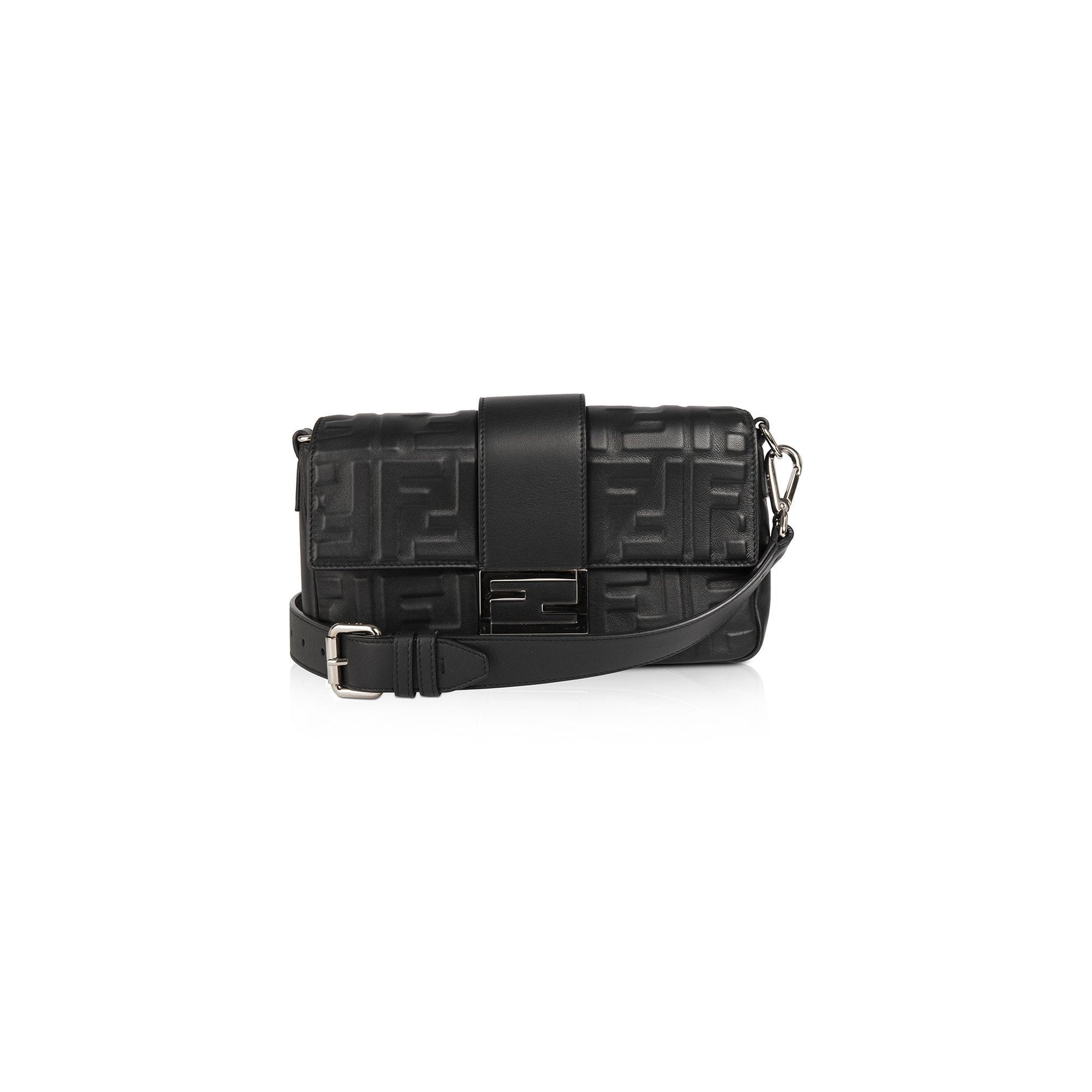 Fendi Ff Zucca Baguette Bag Logo Travel Bag