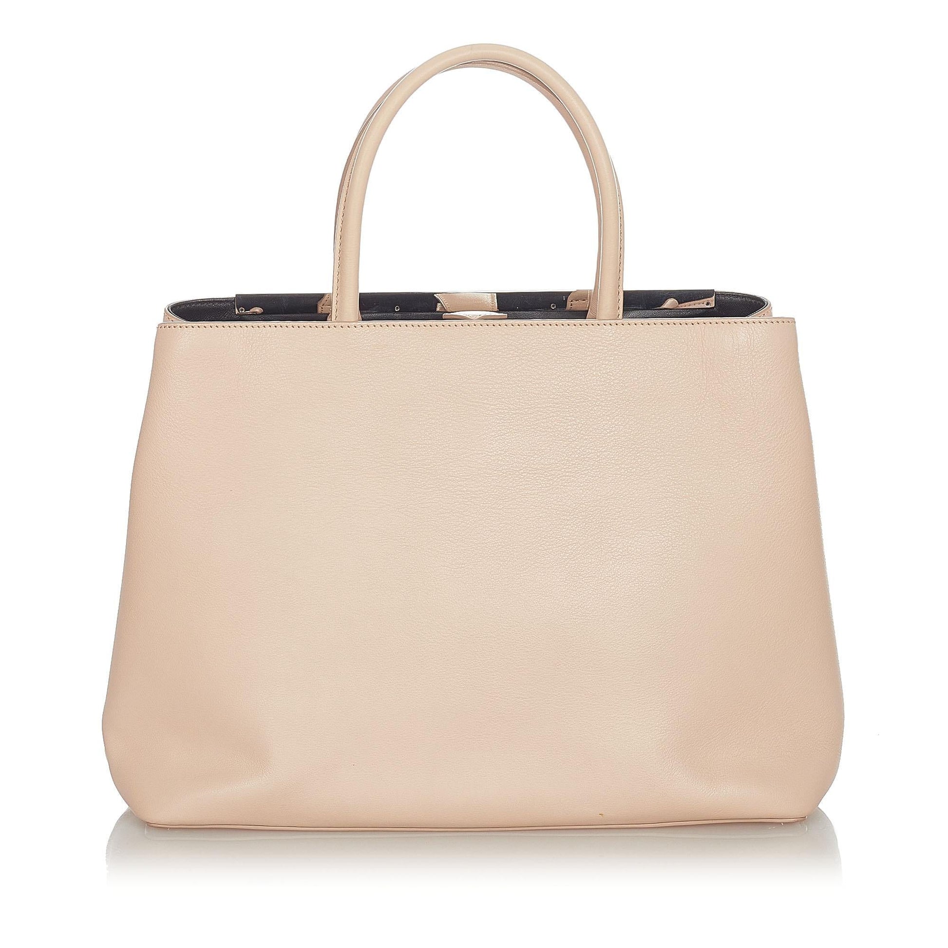 Fendi 2Jours Handbag Shg Leather Satchel Bag Handbag Shg 22873