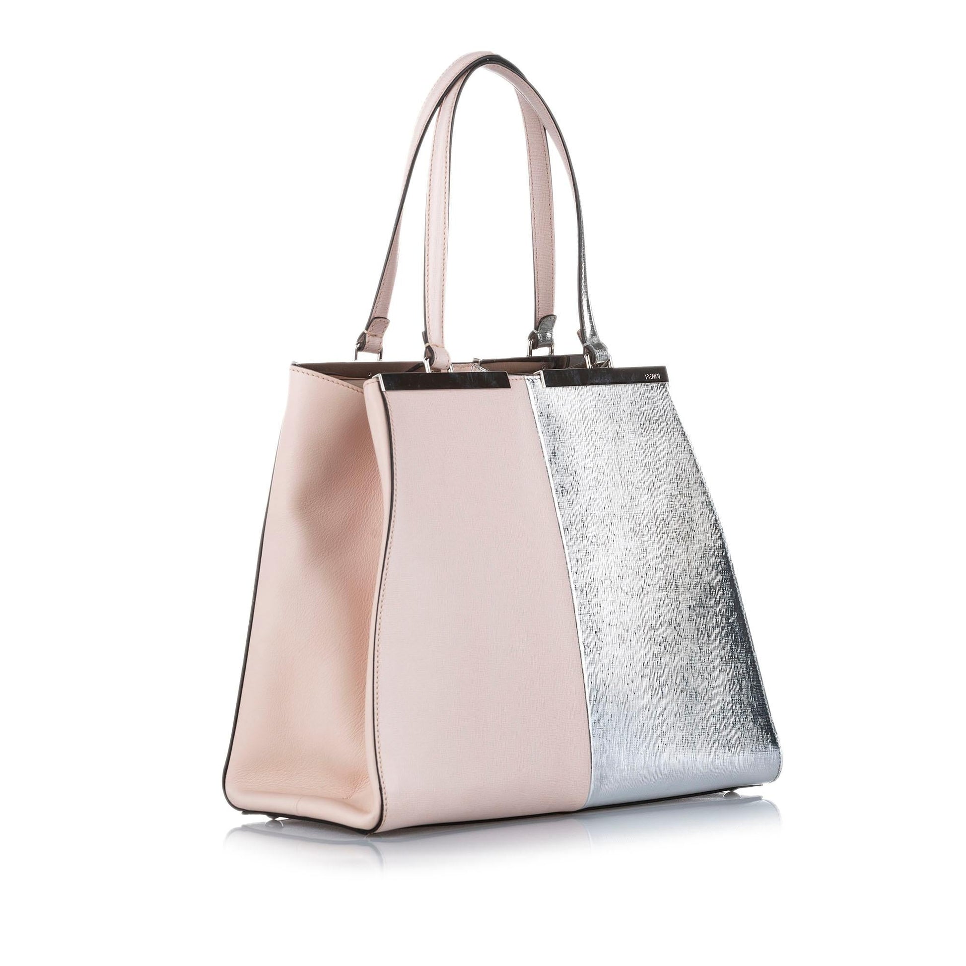 Fendi 2Jours Tote Bag Shg Leather