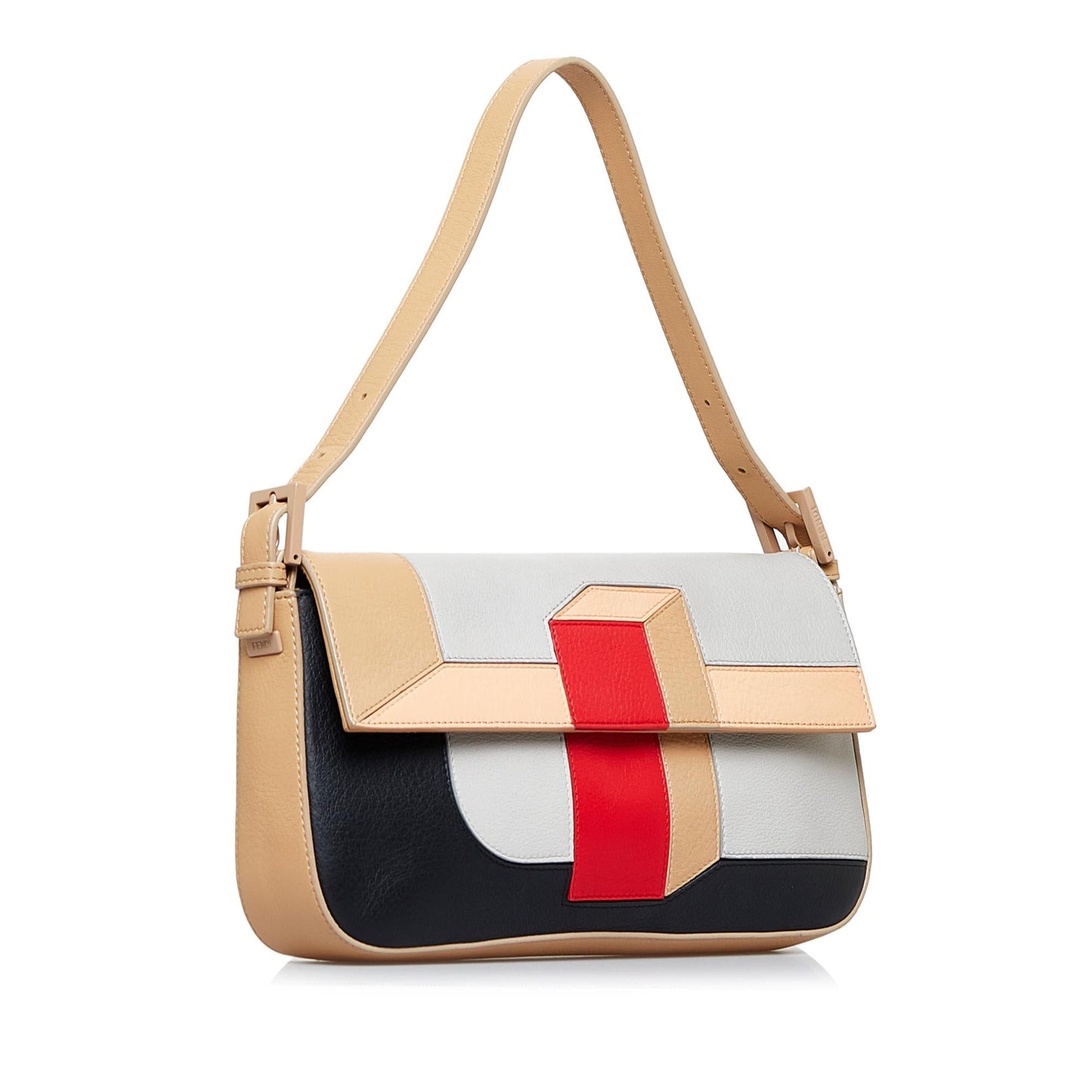 Fendi 3D Colorblock Baguette Mania Shg Vj7Ya9 Crossbody Bag Shoulder Bag