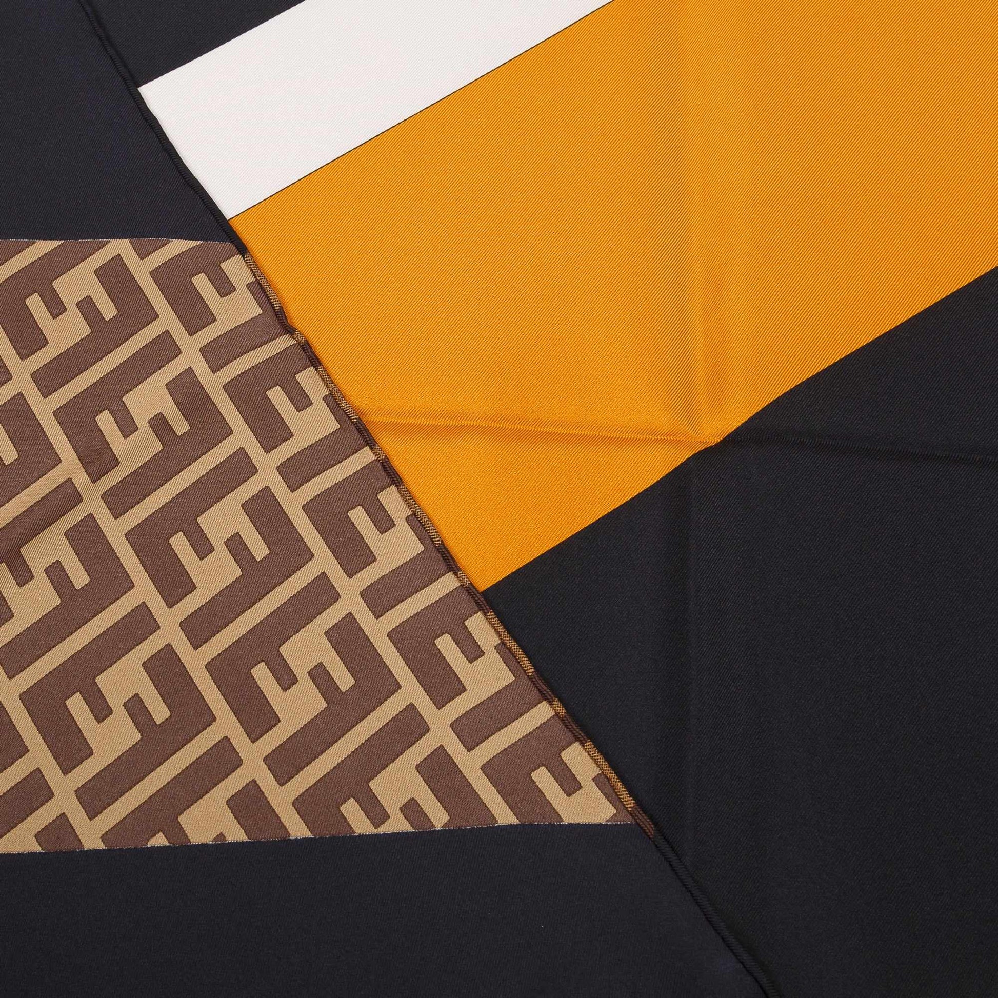 Fendi 3D Zucca Silk Twill Foulard Travel Bag