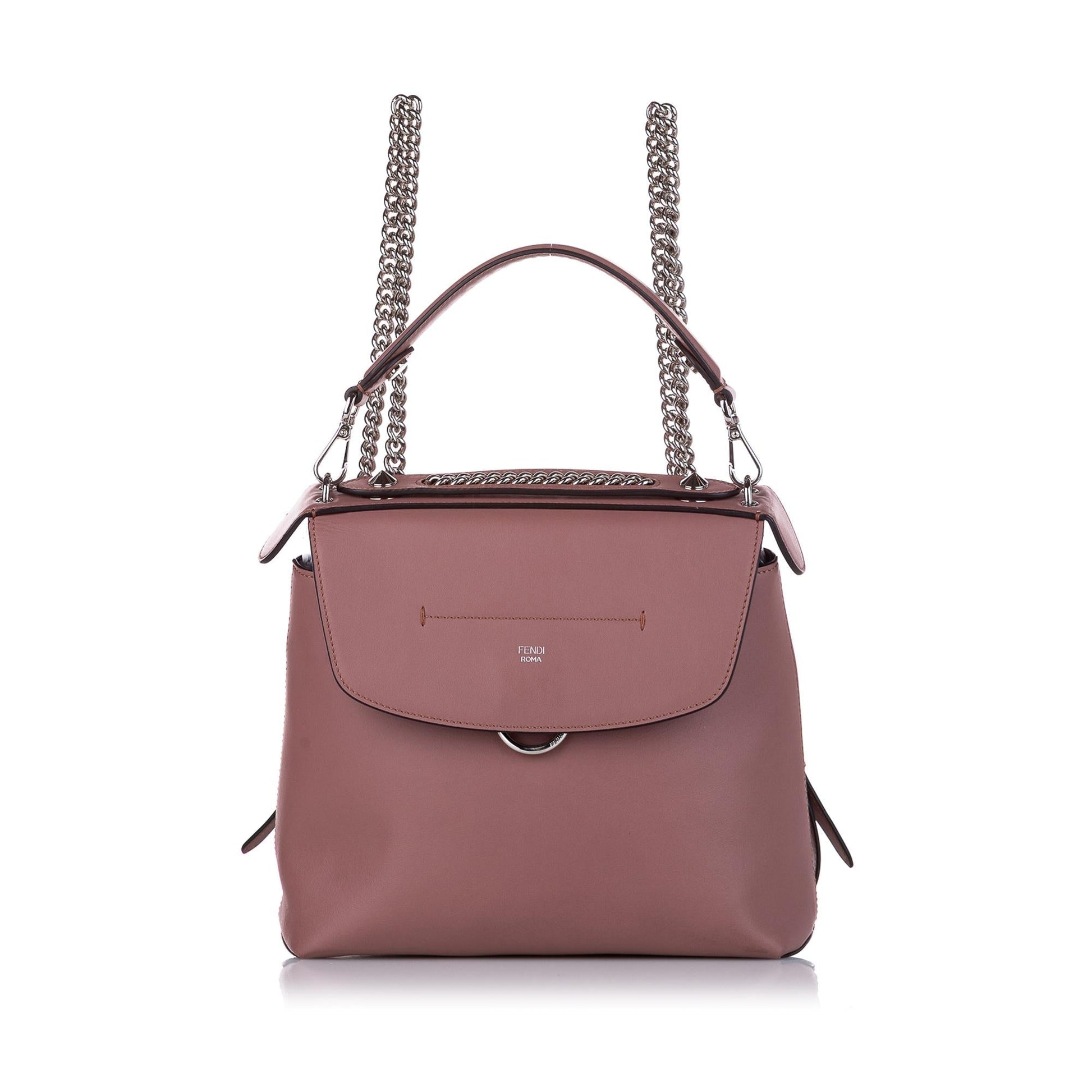 Fendi Back To School Backpack Shg Leather