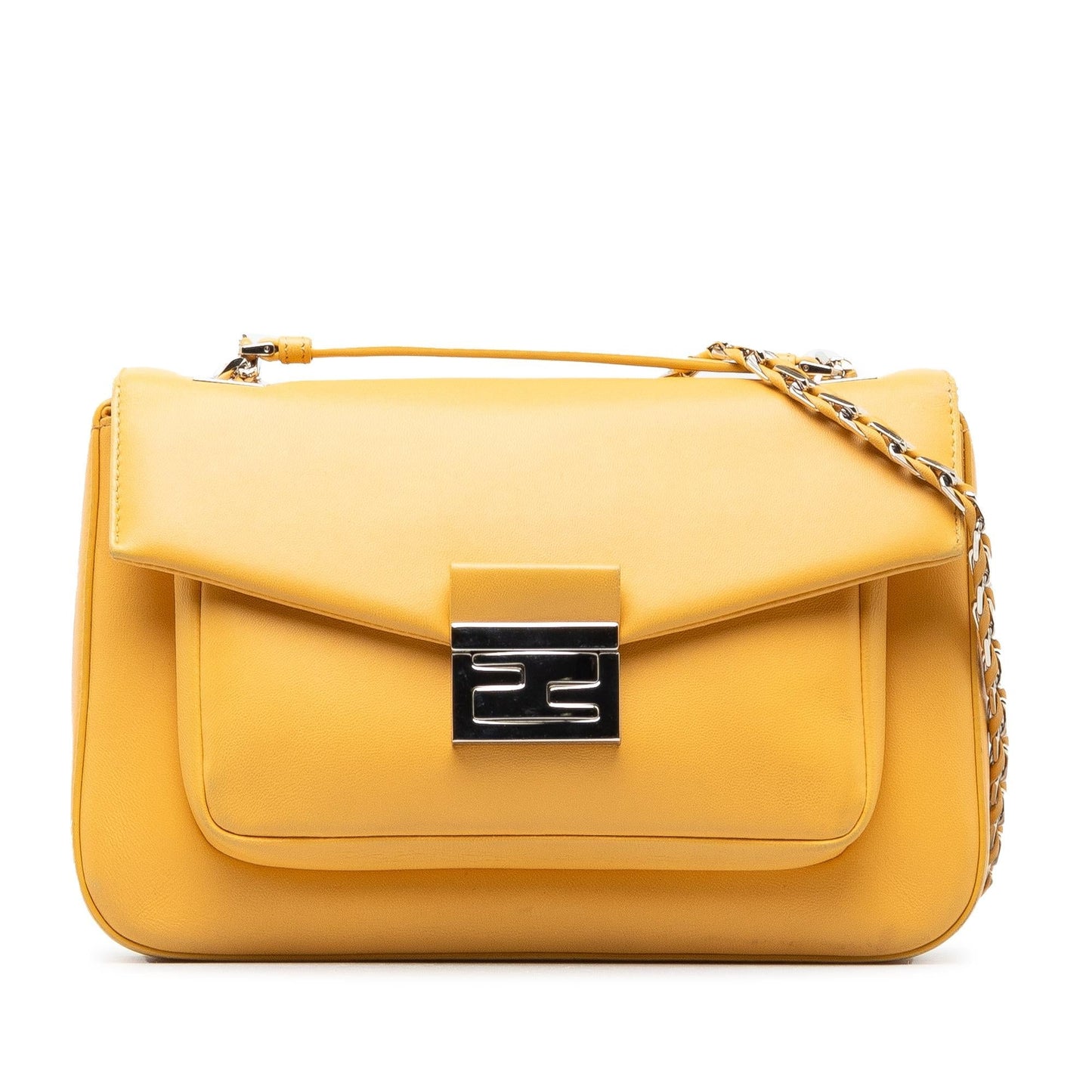 Fendi Bebaguette Bag Shg T5Anax Chain Shoulder Bag