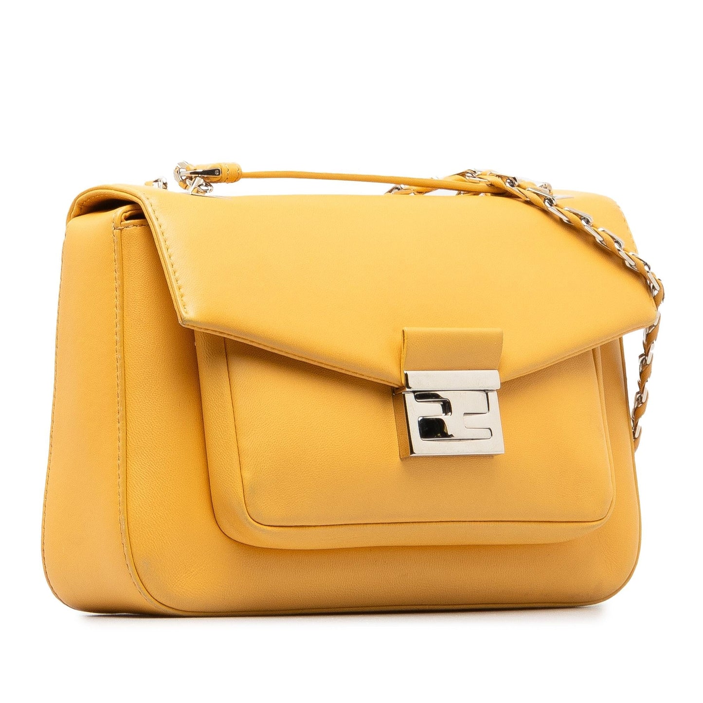 Fendi Bebaguette Bag Shg Trxsij Chain Shoulder Bag