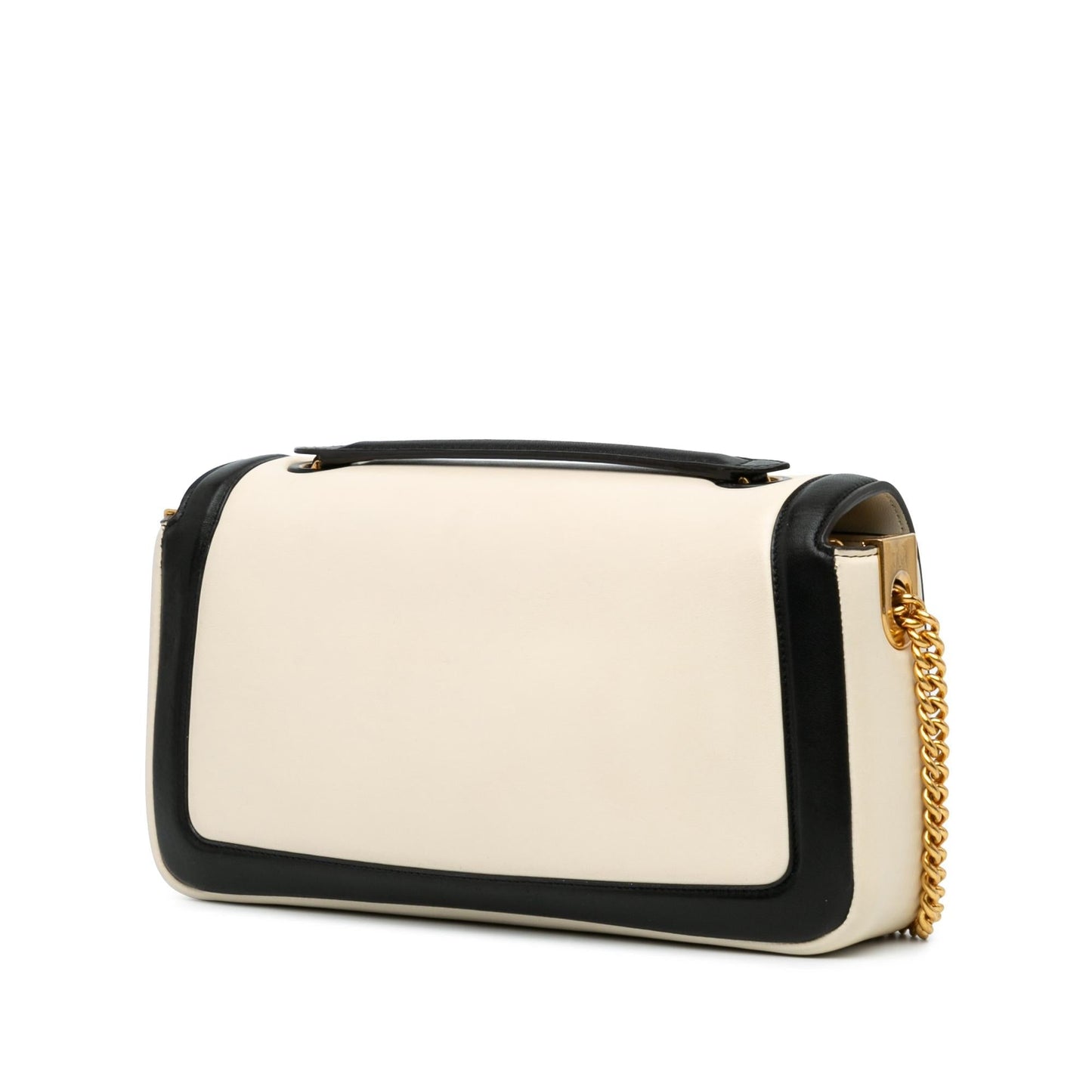 Fendi Bicolor Midi Baguette Shg Hf8Luu Shoulder Bag Leather Chain