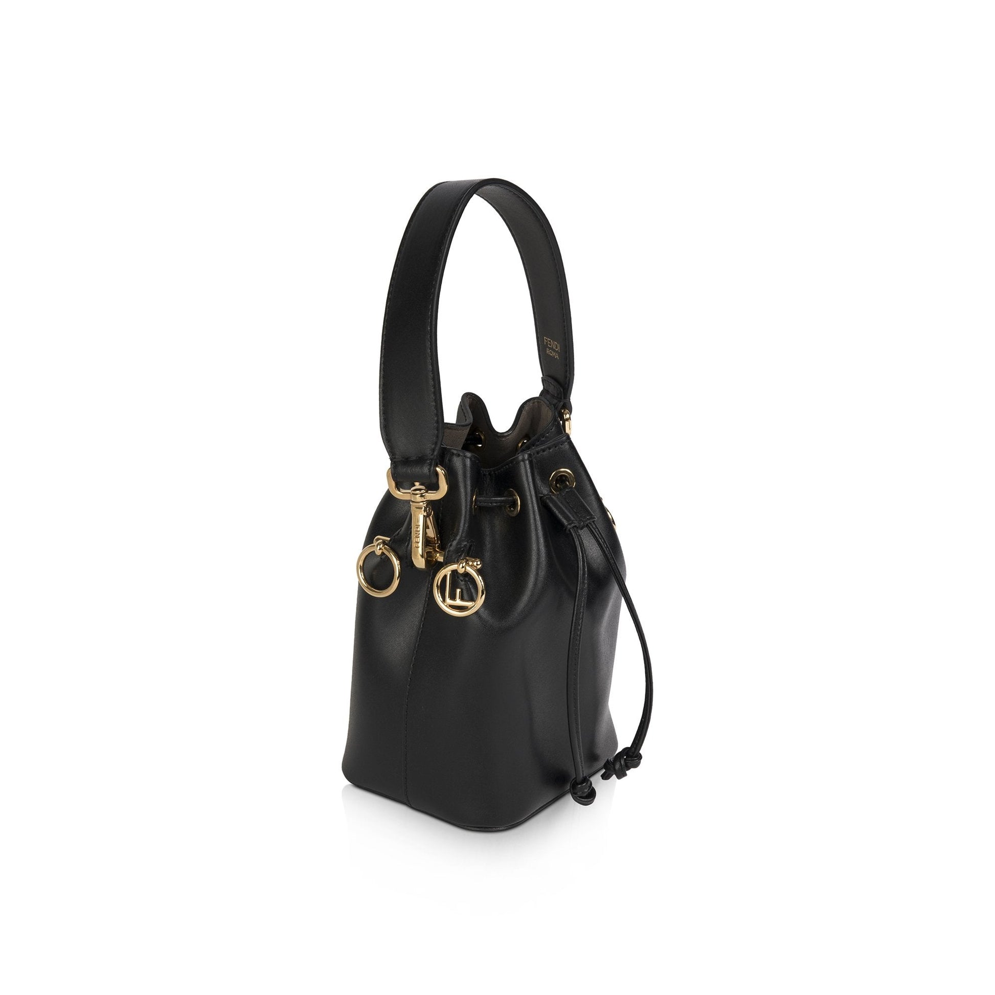 Fendi Mon Tresor Bag Black Mini Bucket Bag