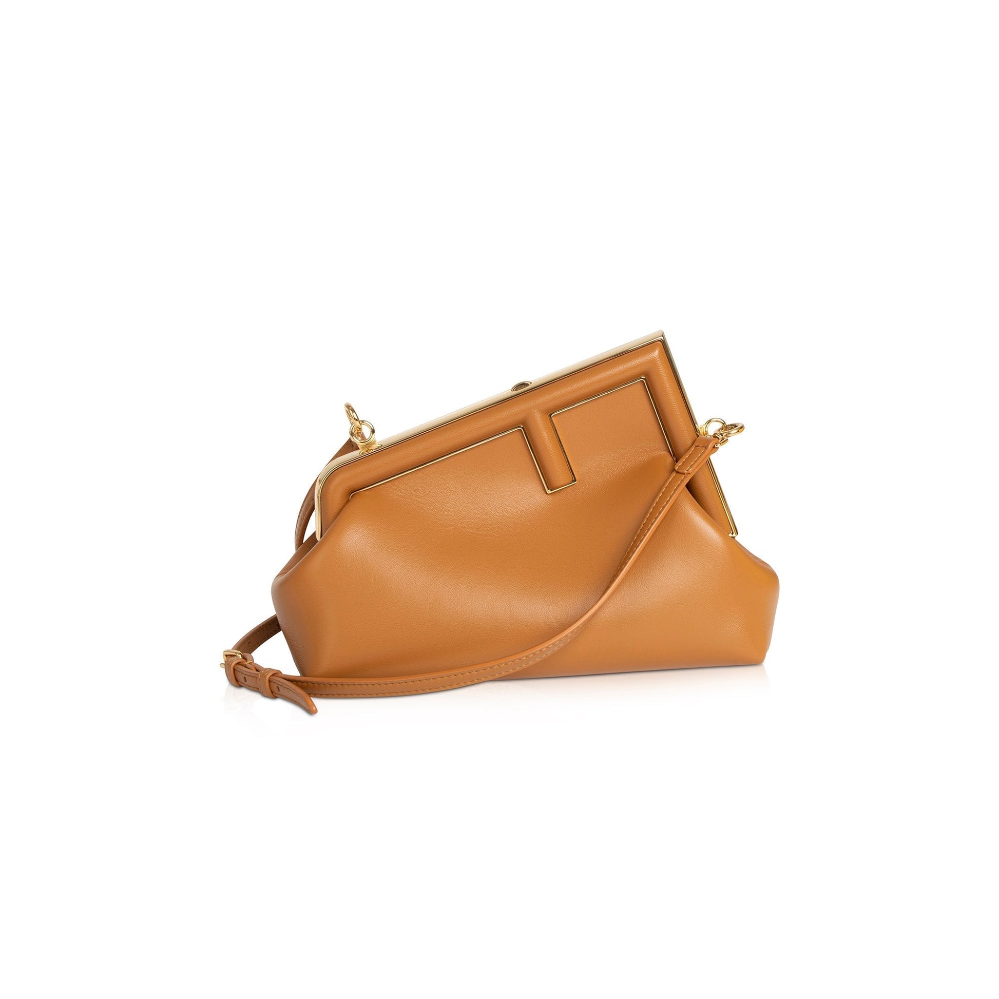 Fendi First Bag Brown Small Travel Bag