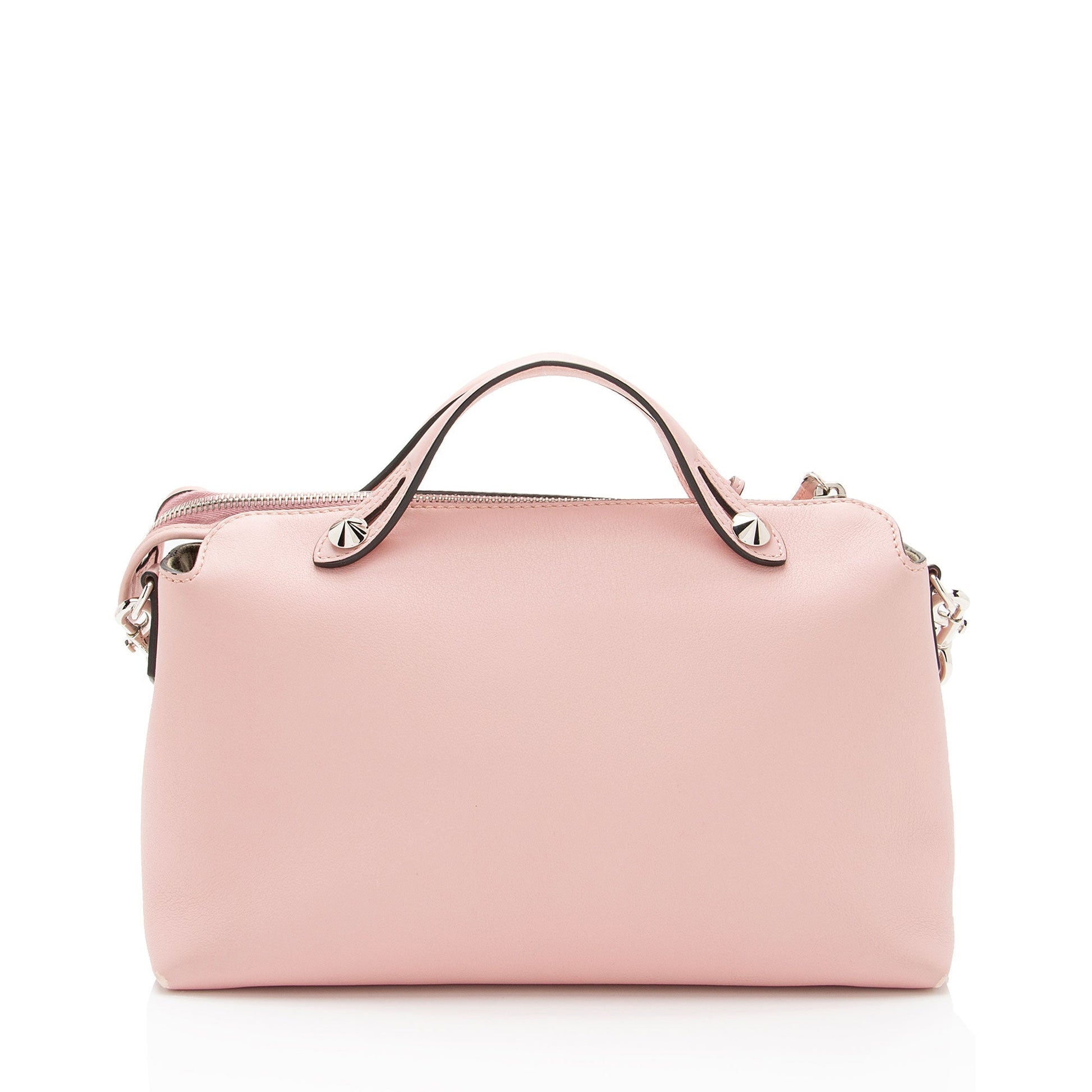 Fendi Calfskin By The Way Boston Bag Shf Sciyzu Medium Satchel Bag