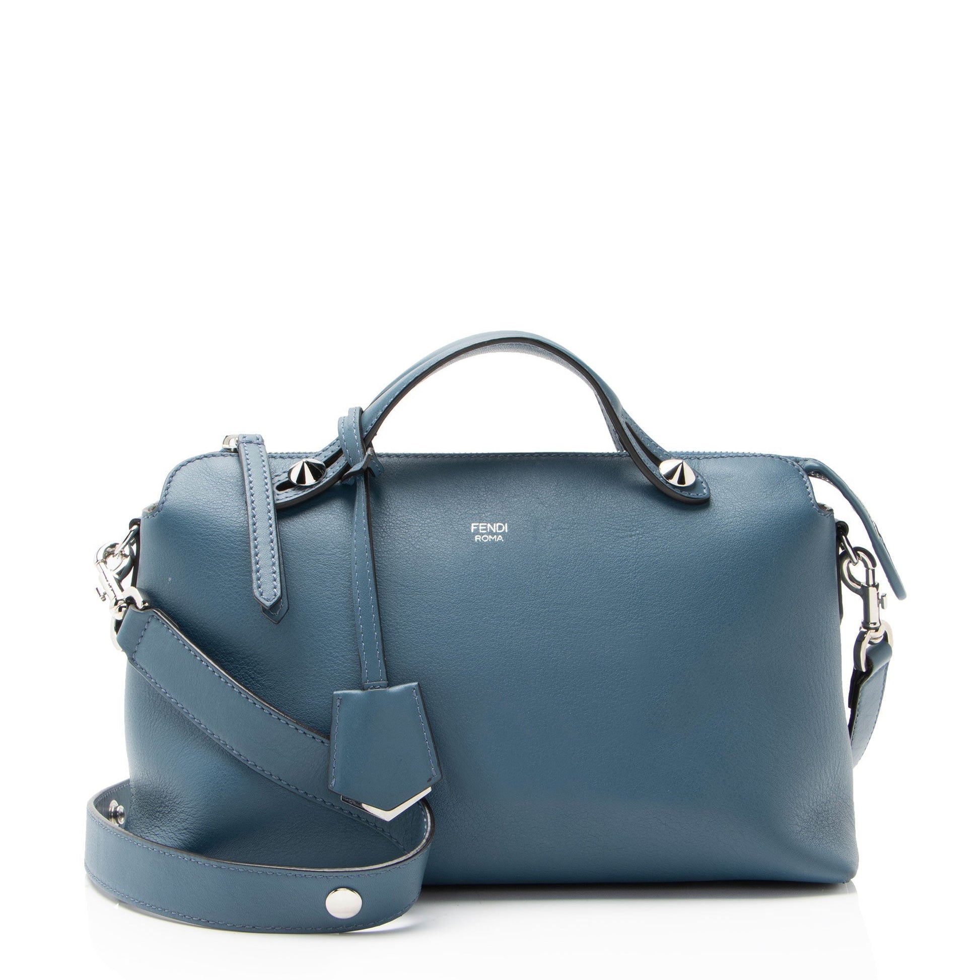 Fendi Calfskin By The Way Boston Bag Mini Satchel Bag