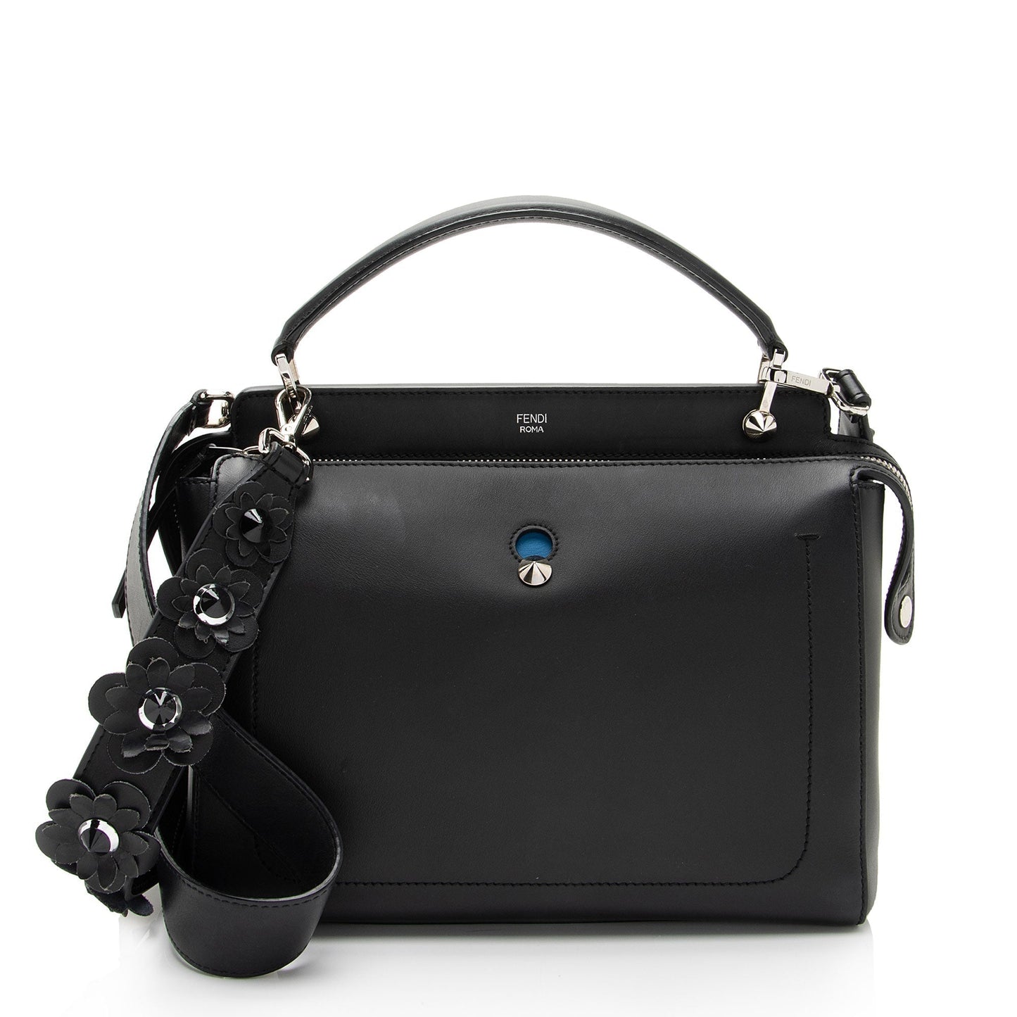 Fendi Calfskin Dotcom Satchel Shf I8Z6Ds Satchel Bag