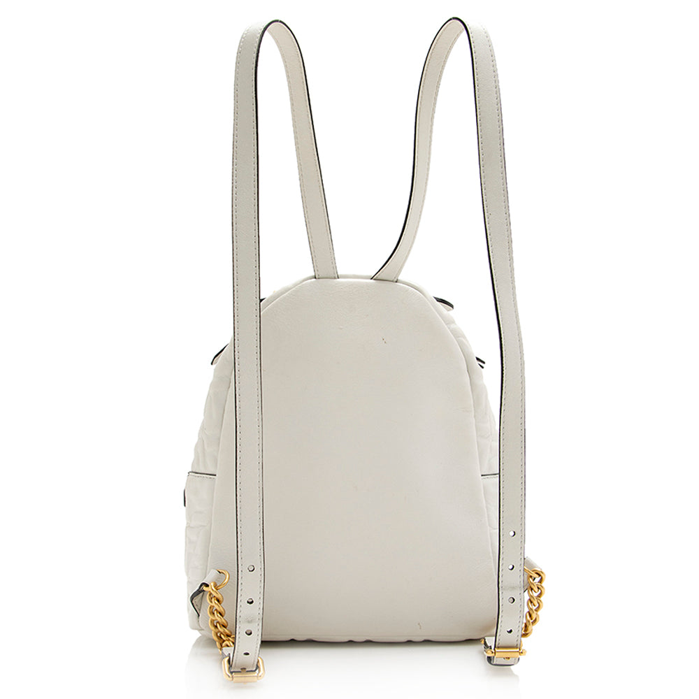 Fendi Calfskin Ff Backpack Shf Mini Shoulder Bag