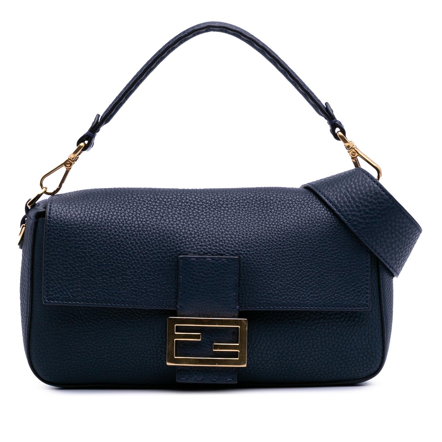 Fendi Calfskin Baguette Satchel Leather Satchel Bag Leather Baguette Satchel