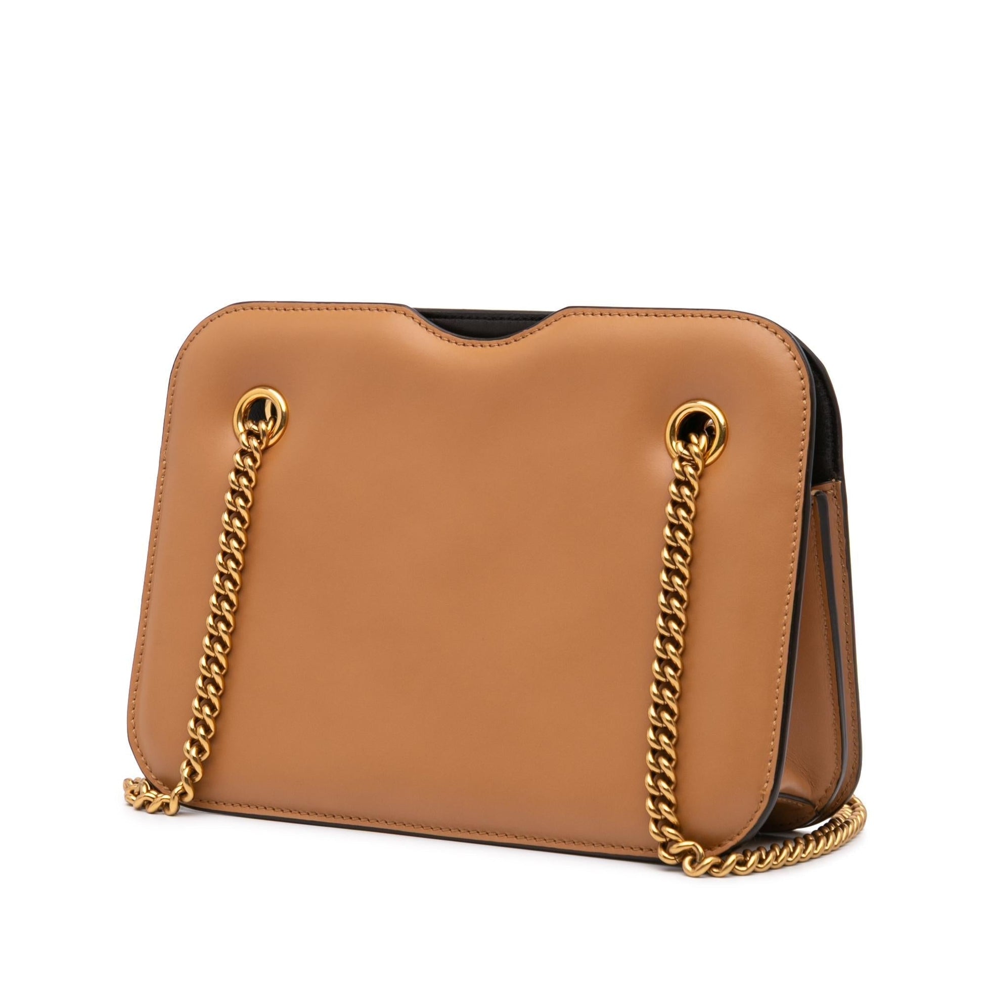 Fendi Calfskin King Nubuck Pequin Karligraphy Pocket Shoulder Bag Vitello Pocket Shoulder Bag