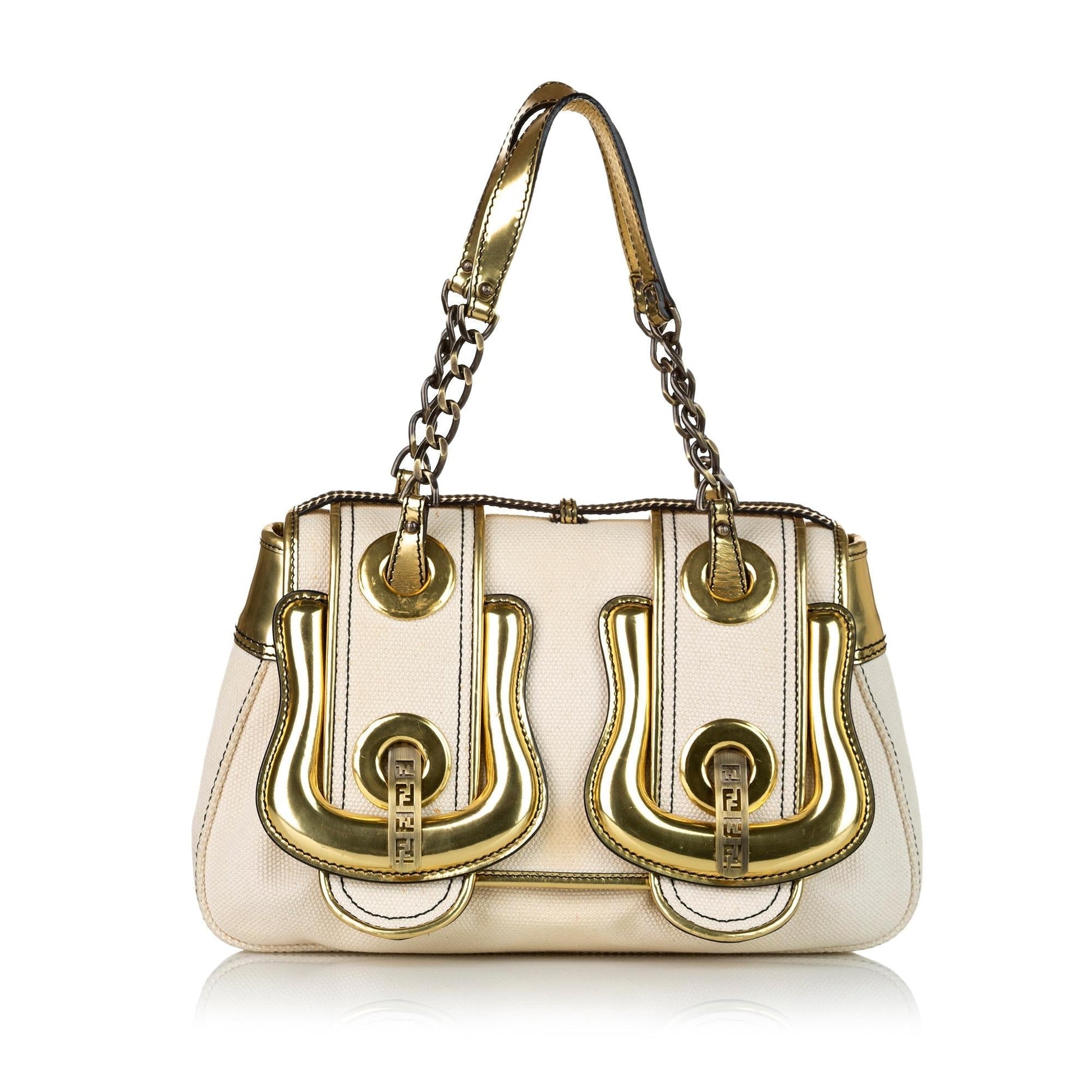 Fendi Bag Shg Canvas Shoulder Bag Bag Shg 33182