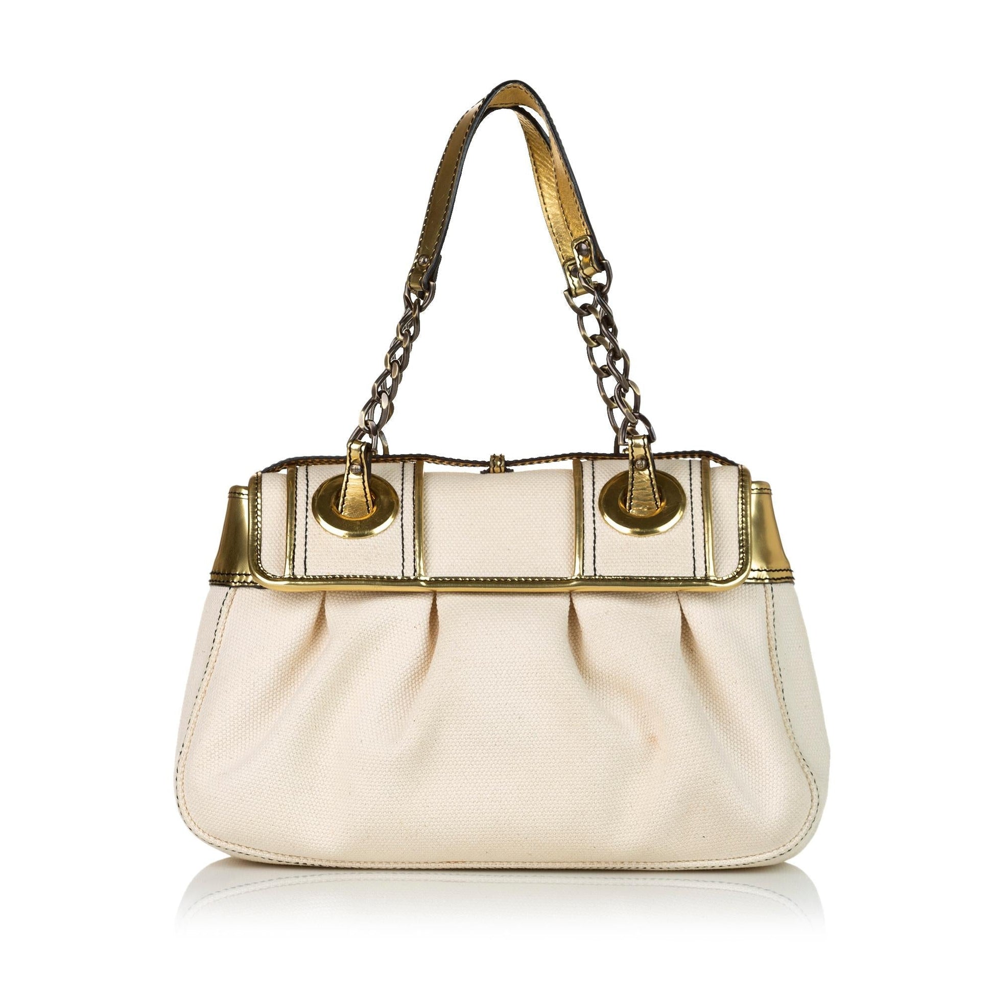 Fendi Bag Shg Canvas Shoulder Bag