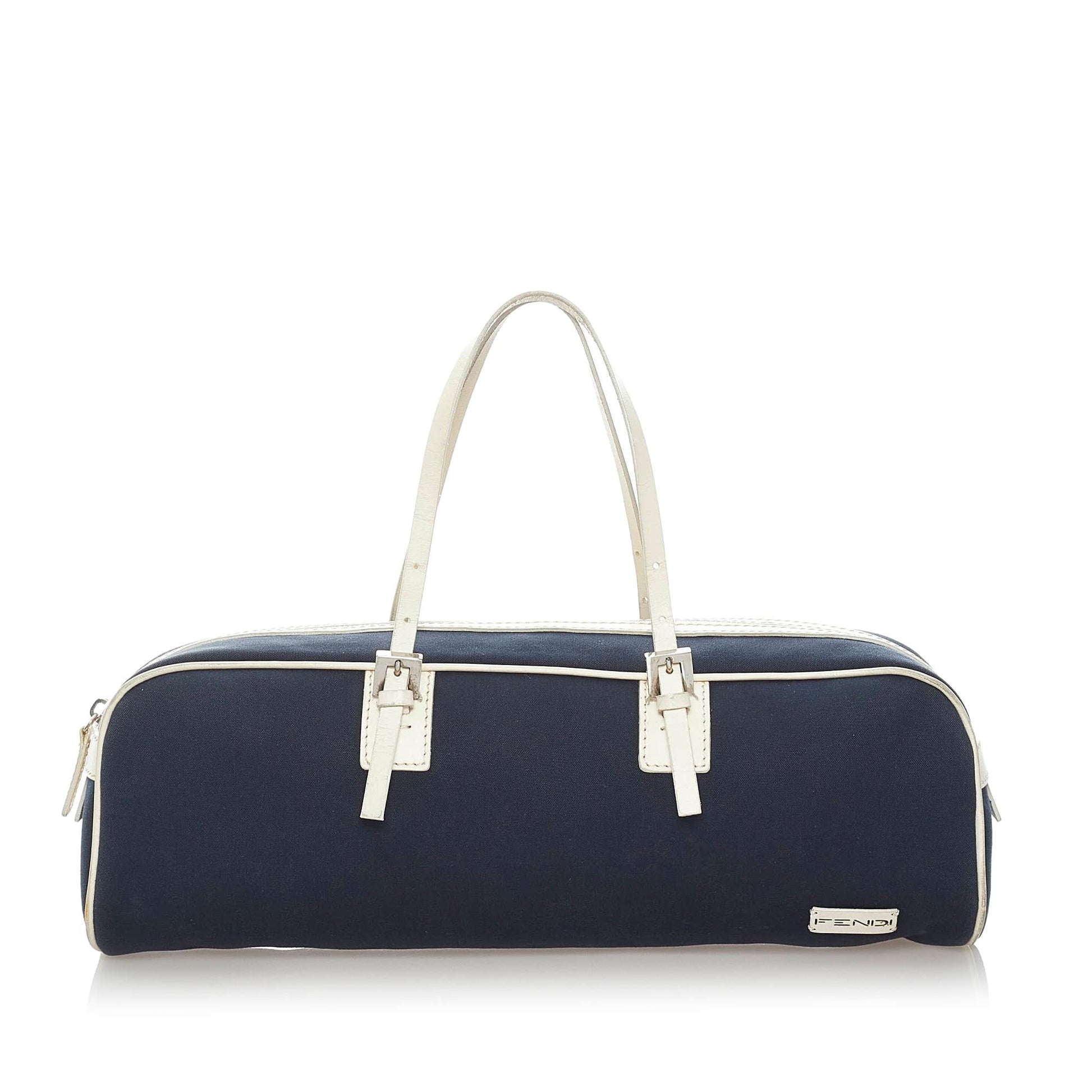 Fendi Handbag Shg Canvas Satchel Bag