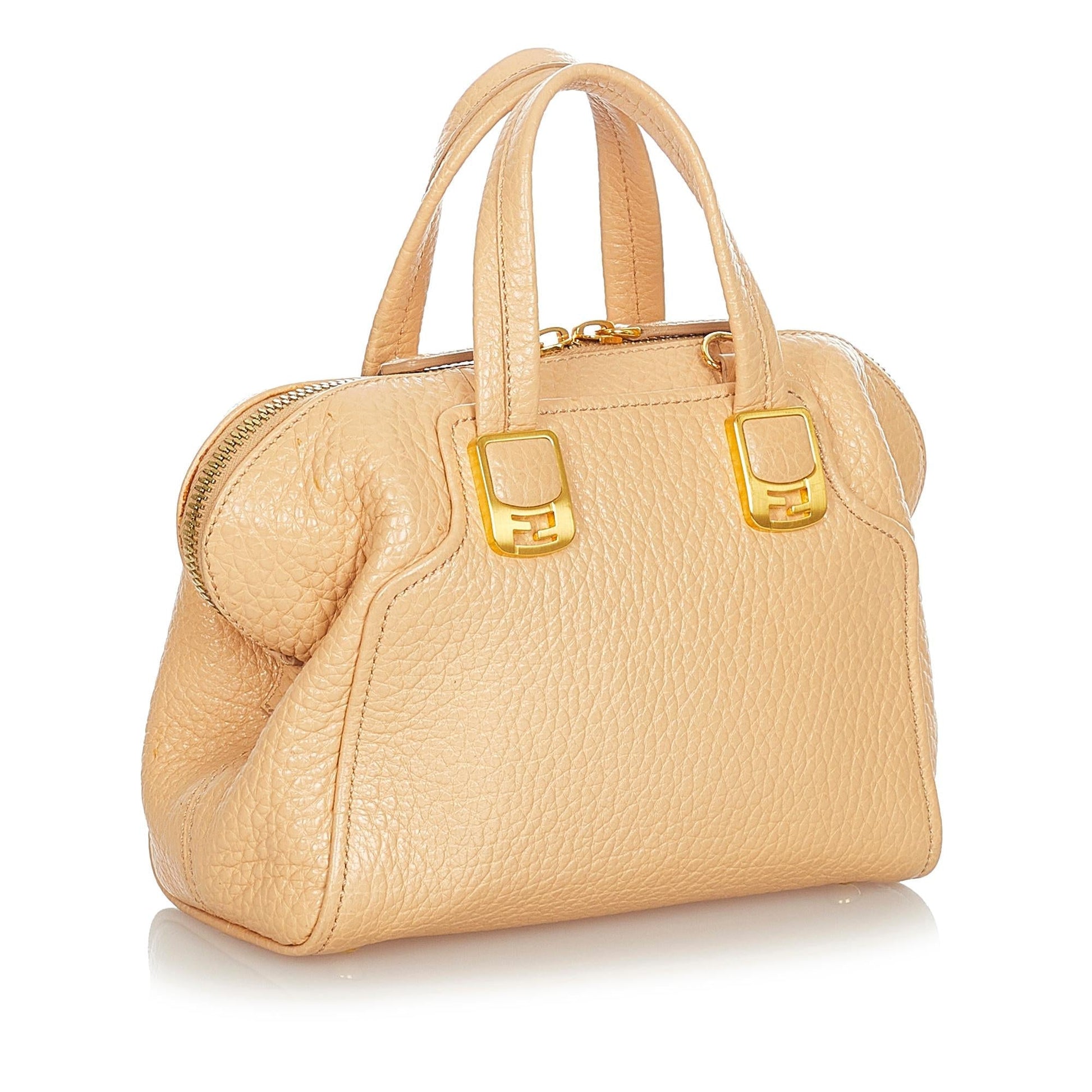 Fendi Chameleon Satchel Shg Leather Satchel Bag Satchel Shg 23548