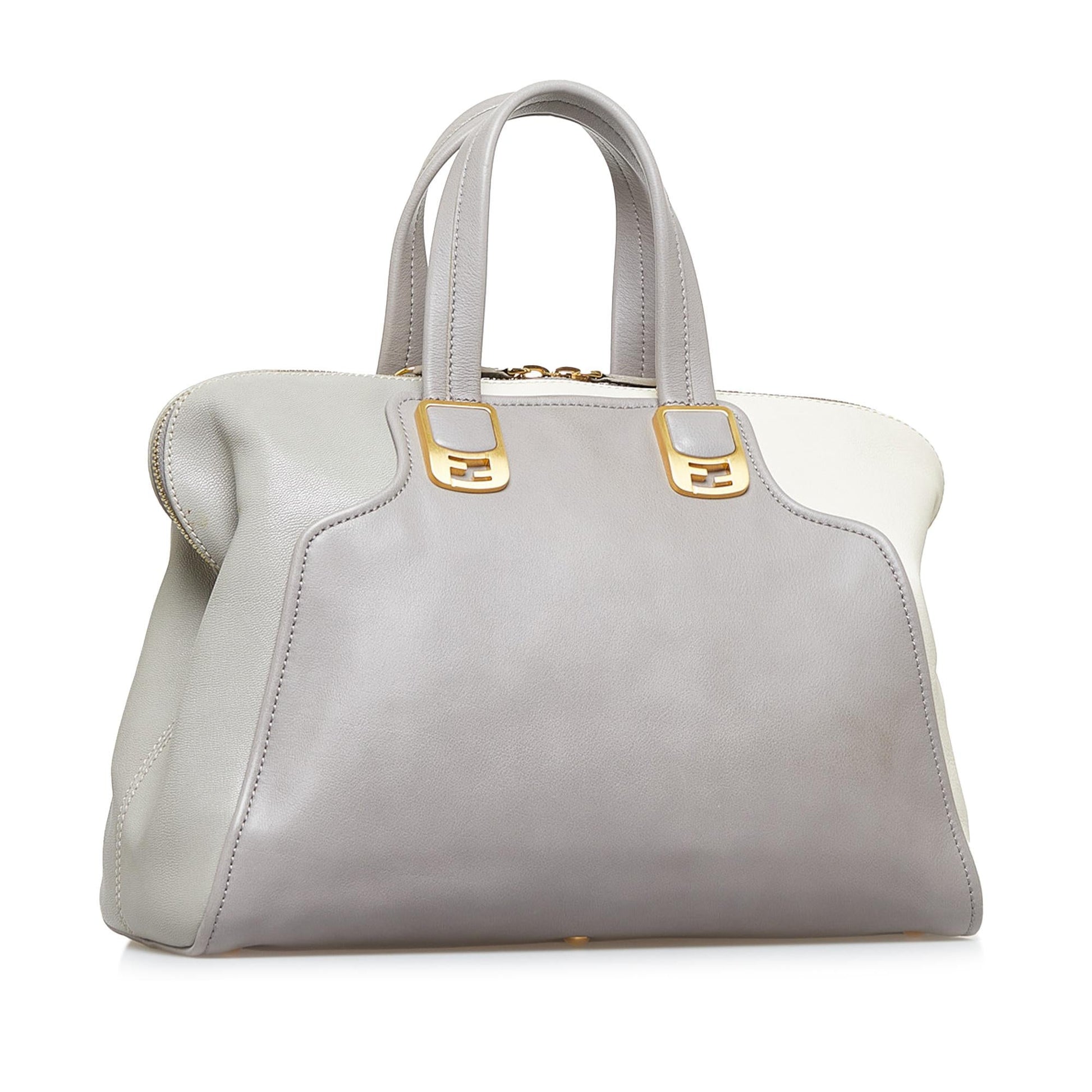Fendi Colorblock Chameleon Satchel Shg Cmhajs Satchel Bag