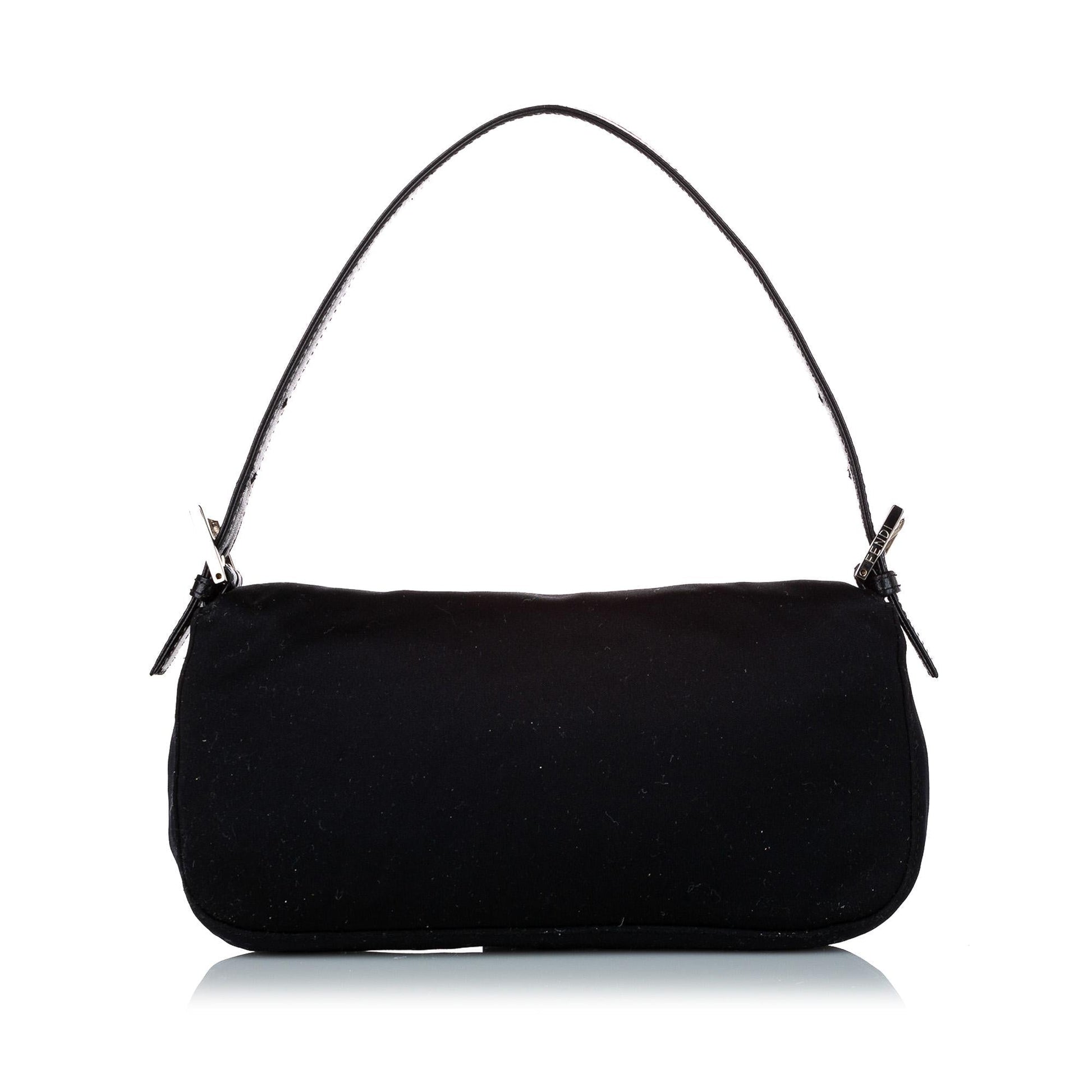 Fendi Cotton Mamma Baguette Shg Handbag Shoulder Bag Baguette Shg 30199