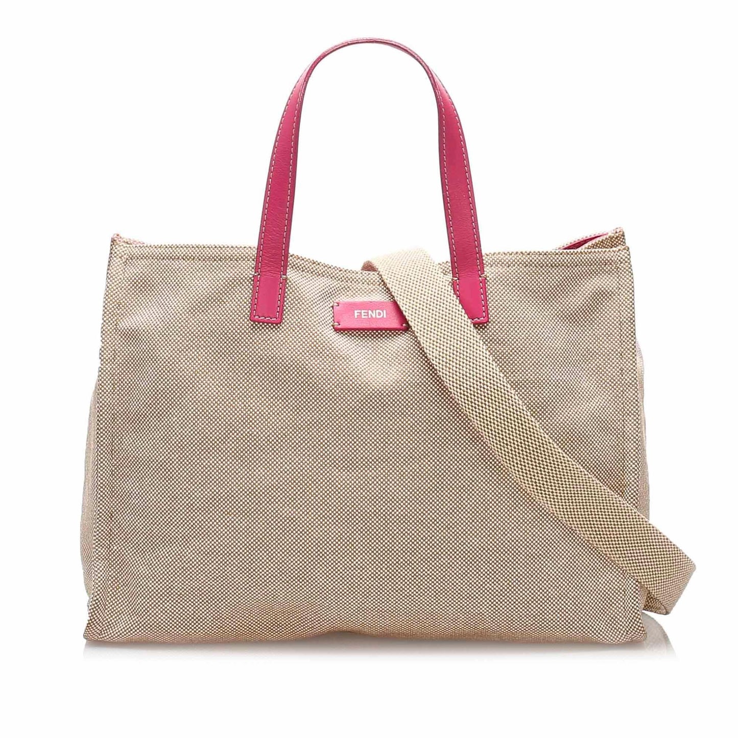 Chanel Fendi Cotton Tote Bag Shg