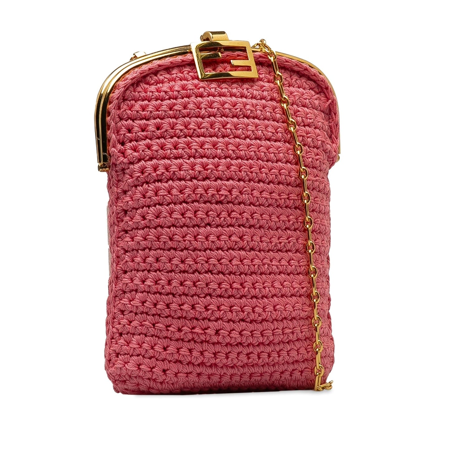 Fendi Crochet Baguette Phone Bag Shg 8Fmn6T Shoulder Bag