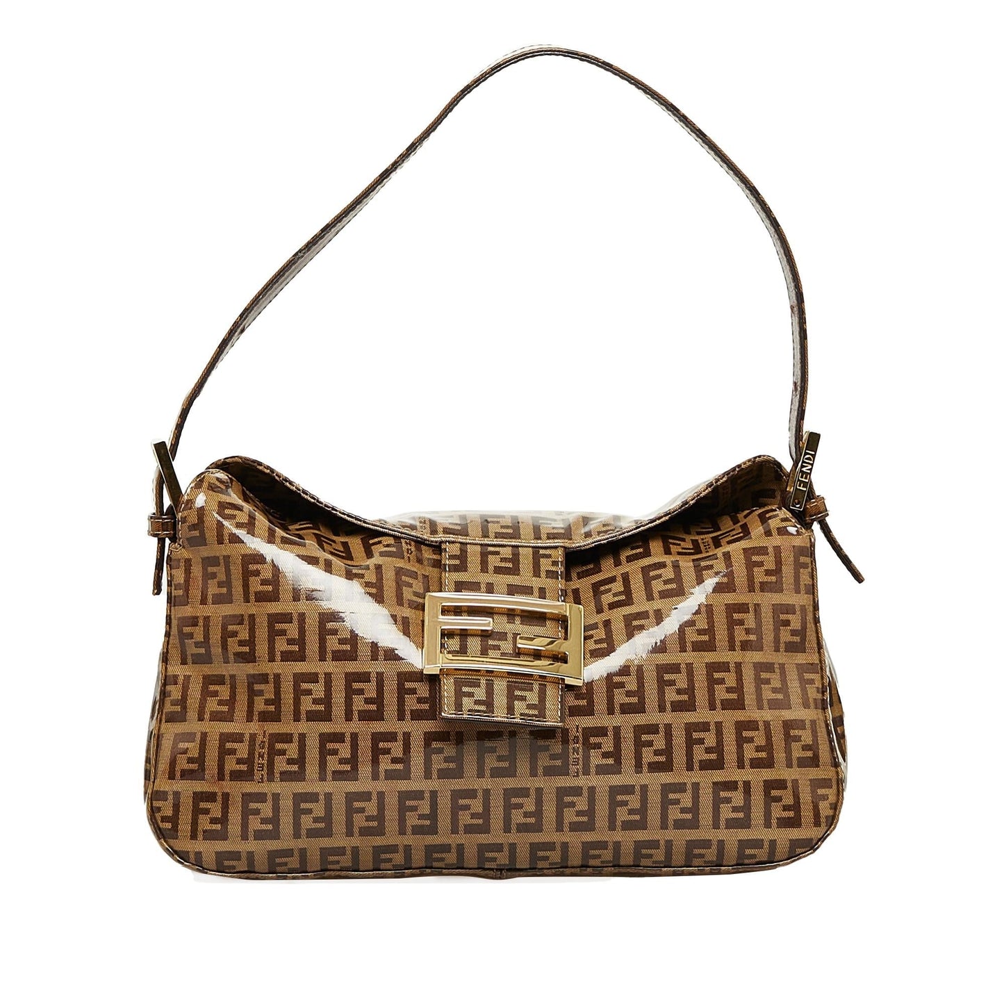 Fendi Crystal Zucchino Double Shg Pwpqhk Handbag Flap Travel Bag