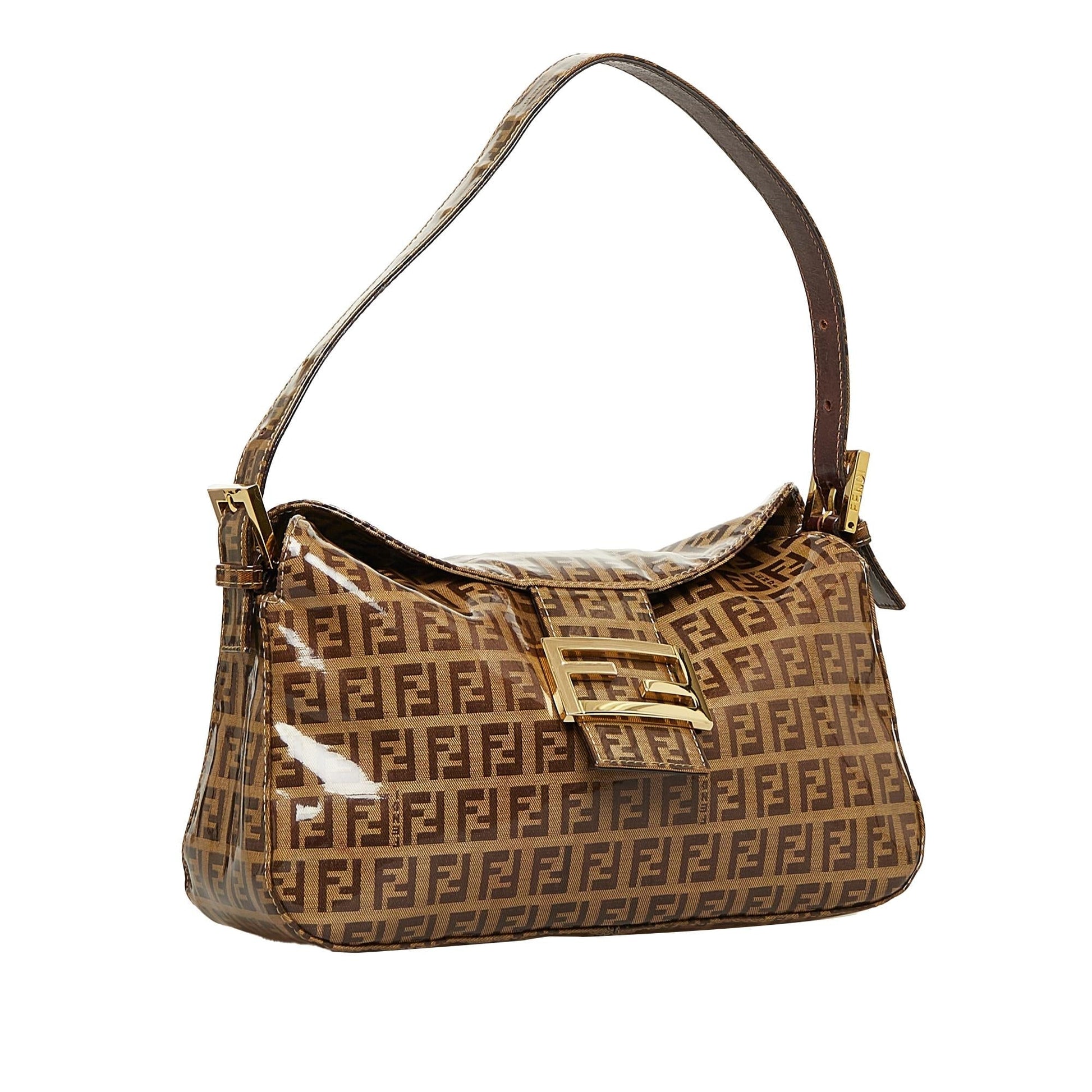 Fendi Crystal Zucchino Double Shg Pwpqhk Handbag Flap Travel Bag