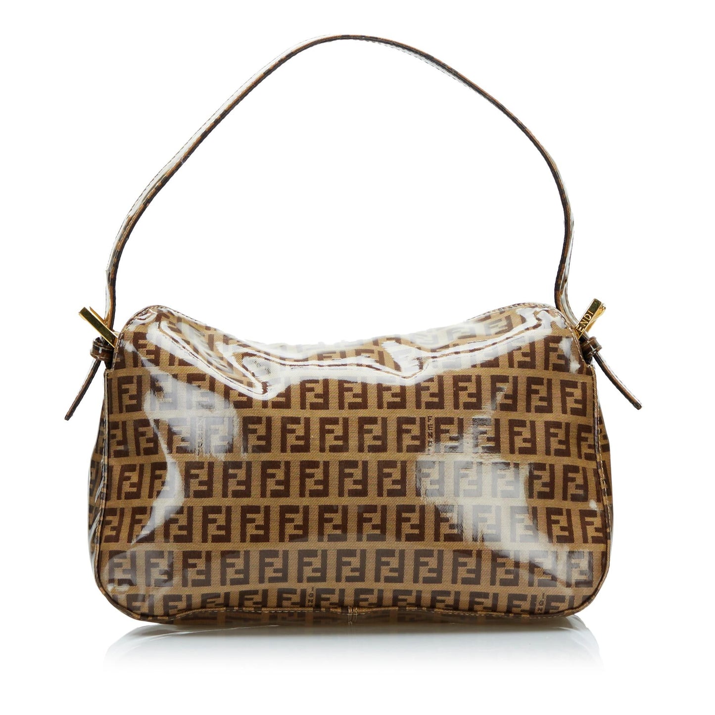 Fendi Crystal Zucchino Double Shg Lfxed7 Handbag Flap Travel Bag