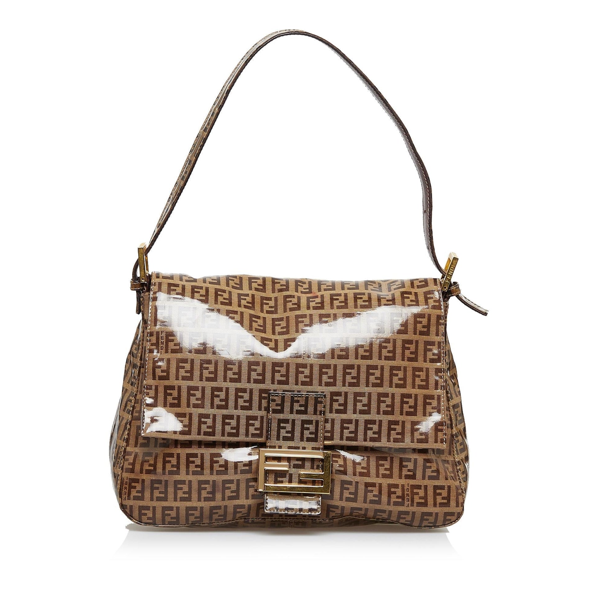 Fendi Crystal Zucchino Mamma Forever Shg Drszcx Shoulder Bag