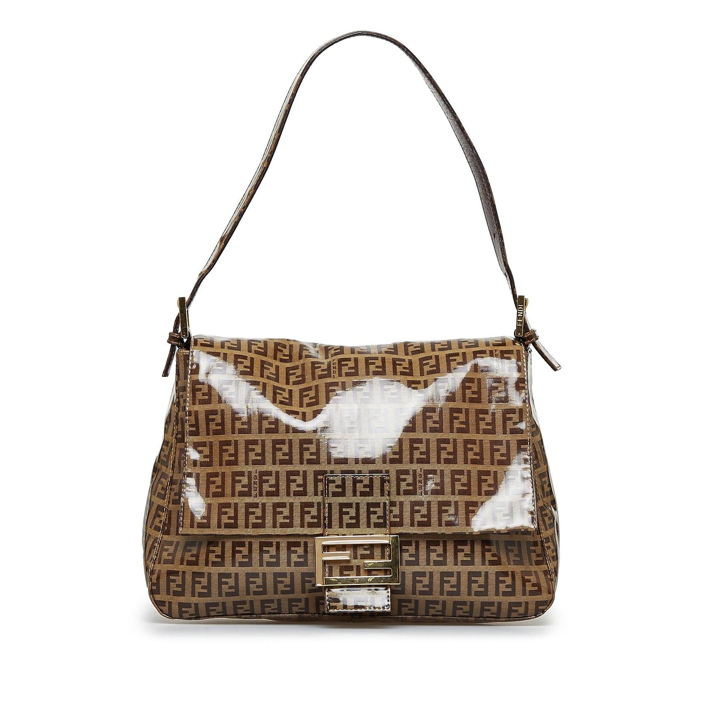 Fendi Crystal Zucchino Mamma Forever Shg Htvofr Shoulder Bag