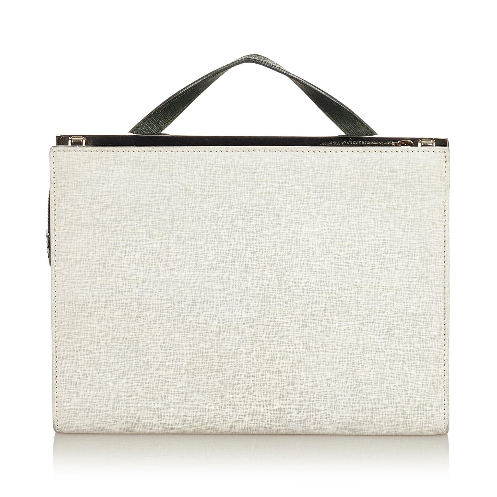 Fendi Demi Jour Satchel Shg Leather Satchel Bag
