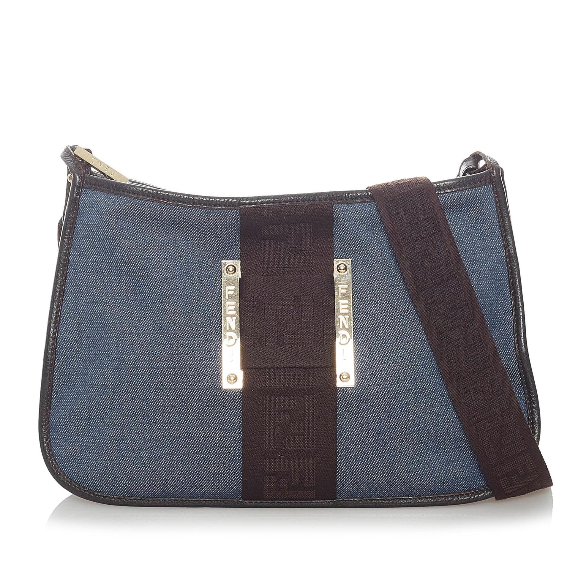 Fendi Crossbody Bag Shg Denim