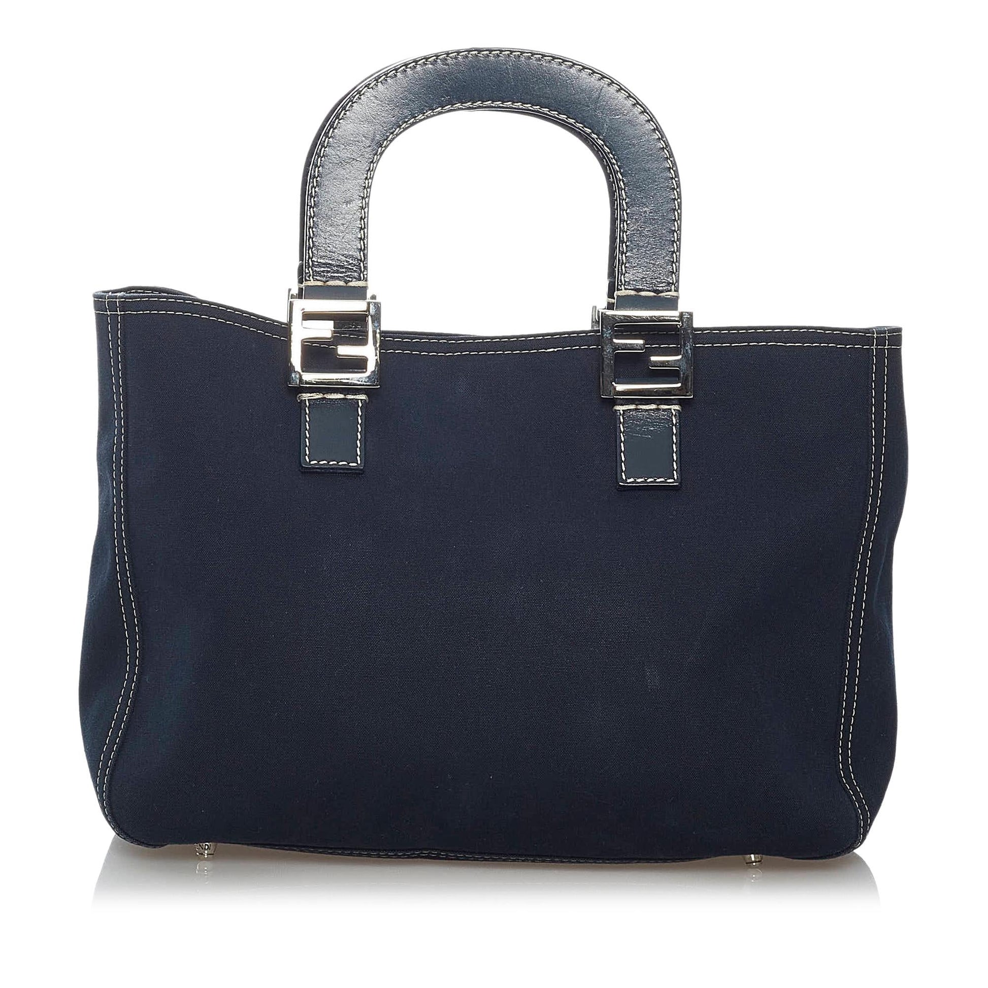 Fendi Handbag Shg Denim Satchel Bag Handbag Shg 29756