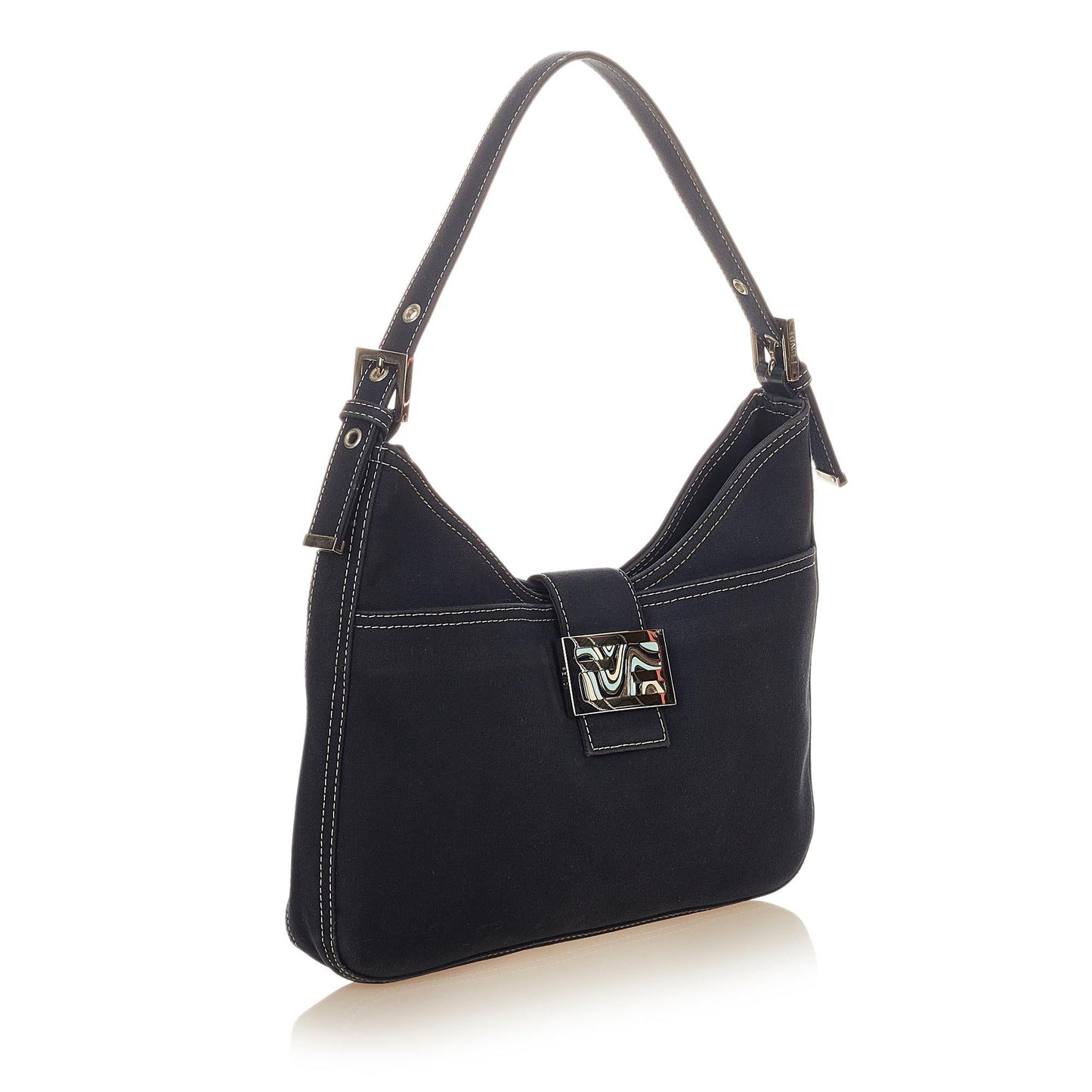Fendi Shoulder Bag Shg Denim Bag Shg 25996