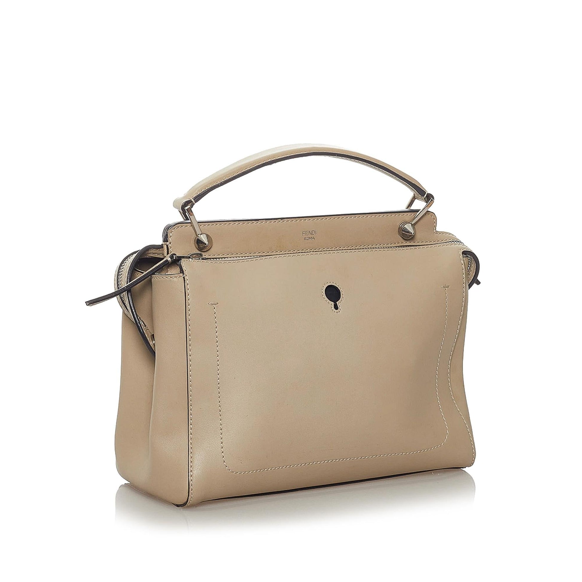 Fendi Dotcom Satchel Shg Leather Satchel Bag Satchel Shg 28310