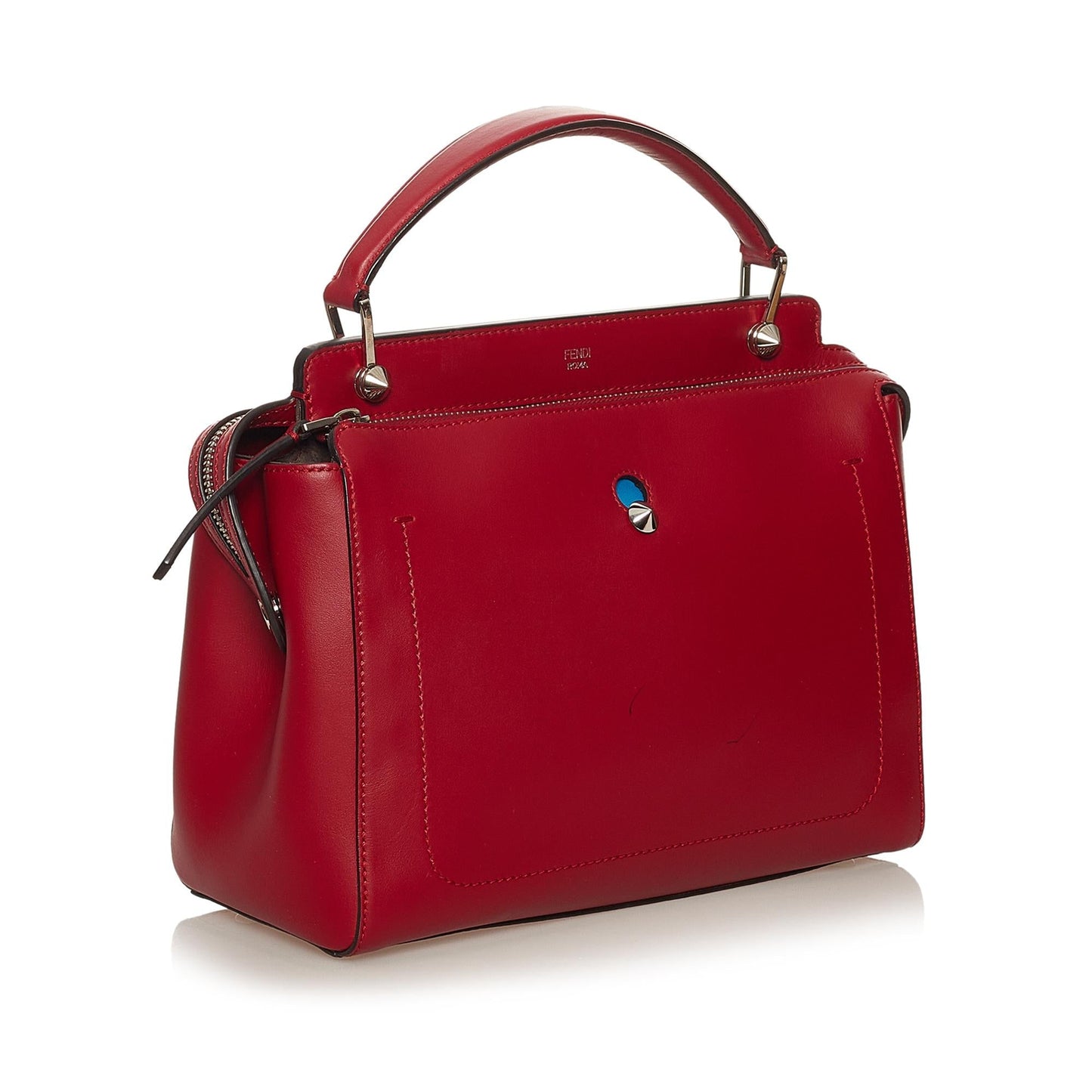 Fendi Dotcom Satchel Shg Leather Satchel Bag Satchel Shg 29019