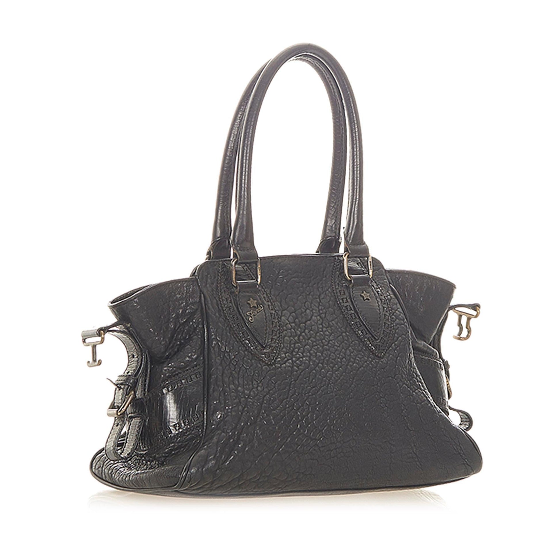 Fendi Etniko Handbag Shg Leather Satchel Bag Handbag Shg 31662