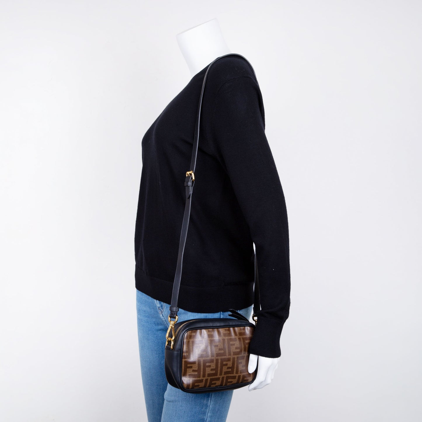 Fendi Is Ff Stamp Camera Bag Travel Bag