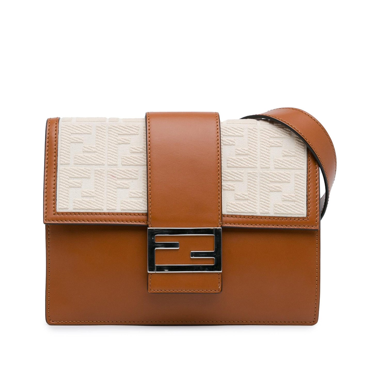 Fendi Ff Flat Baguette Crossbody Bag Shoes