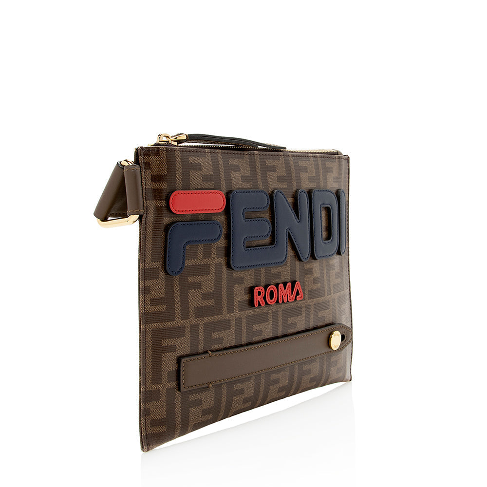 Fendi Ff Spalmati Fila Messenger Bag Shf Shoulder Bag