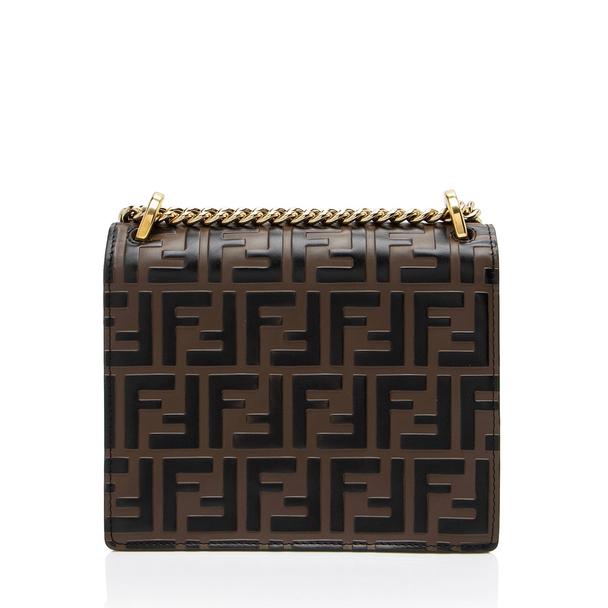 Fendi Ff Kan Shoulder Bag Shf Zykjeu Small Embossed