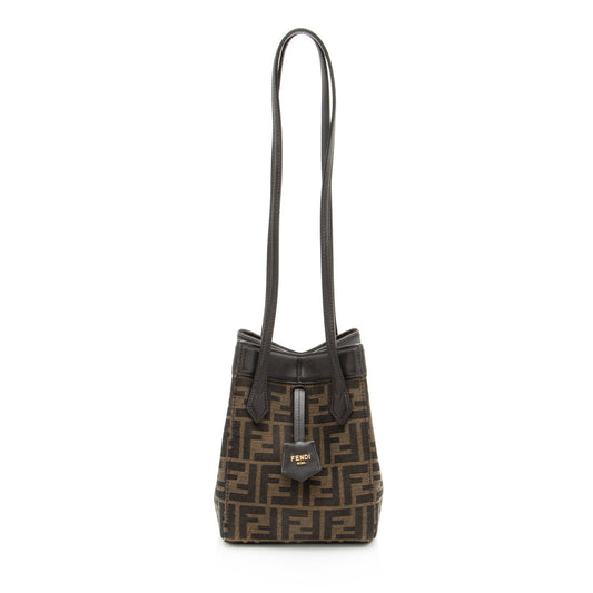 Fendi Ff Jacquard Origami Tote Mini Tote Bag