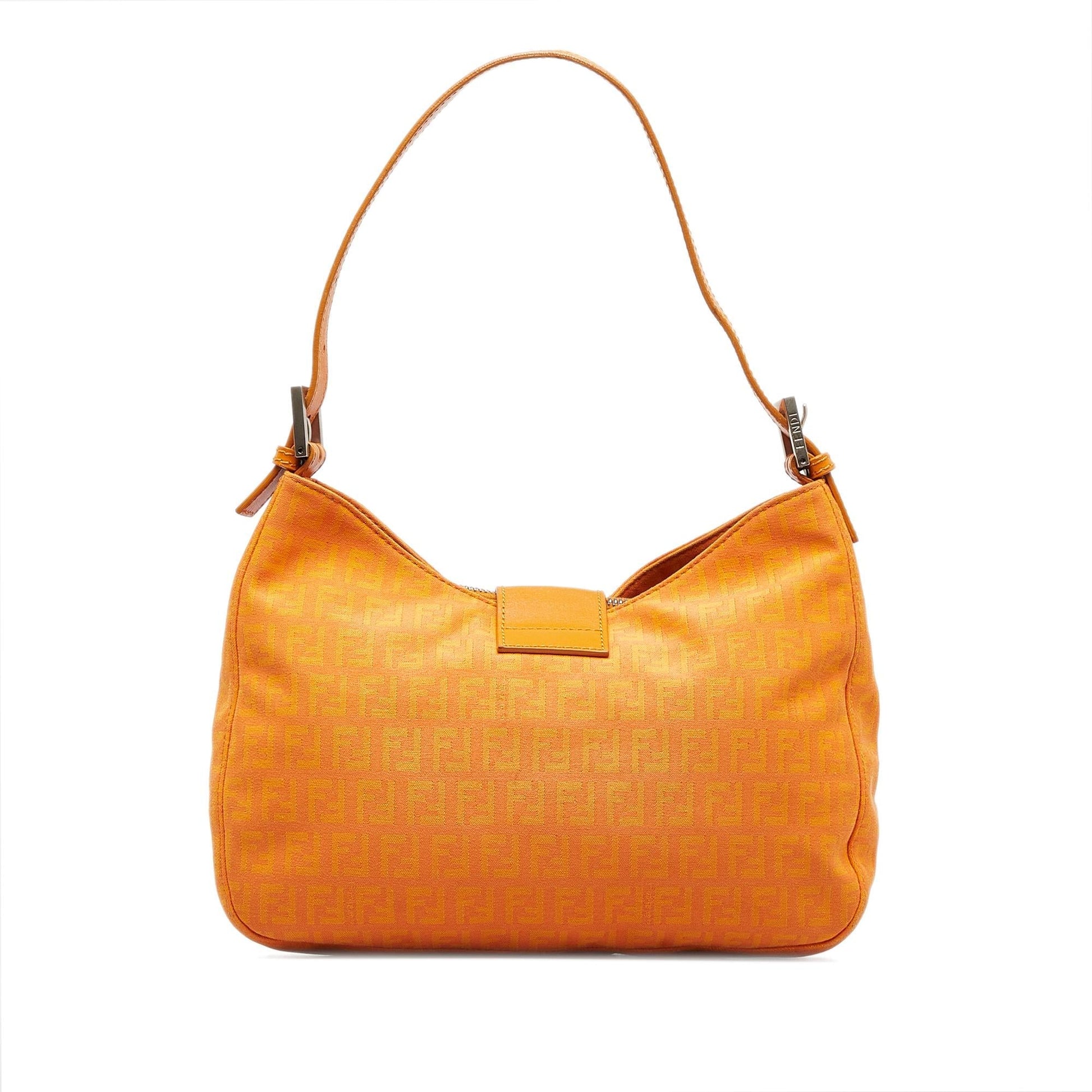 Fendi Ff Lock Zucchino Shoulder Bag Shg Tgp0Gh