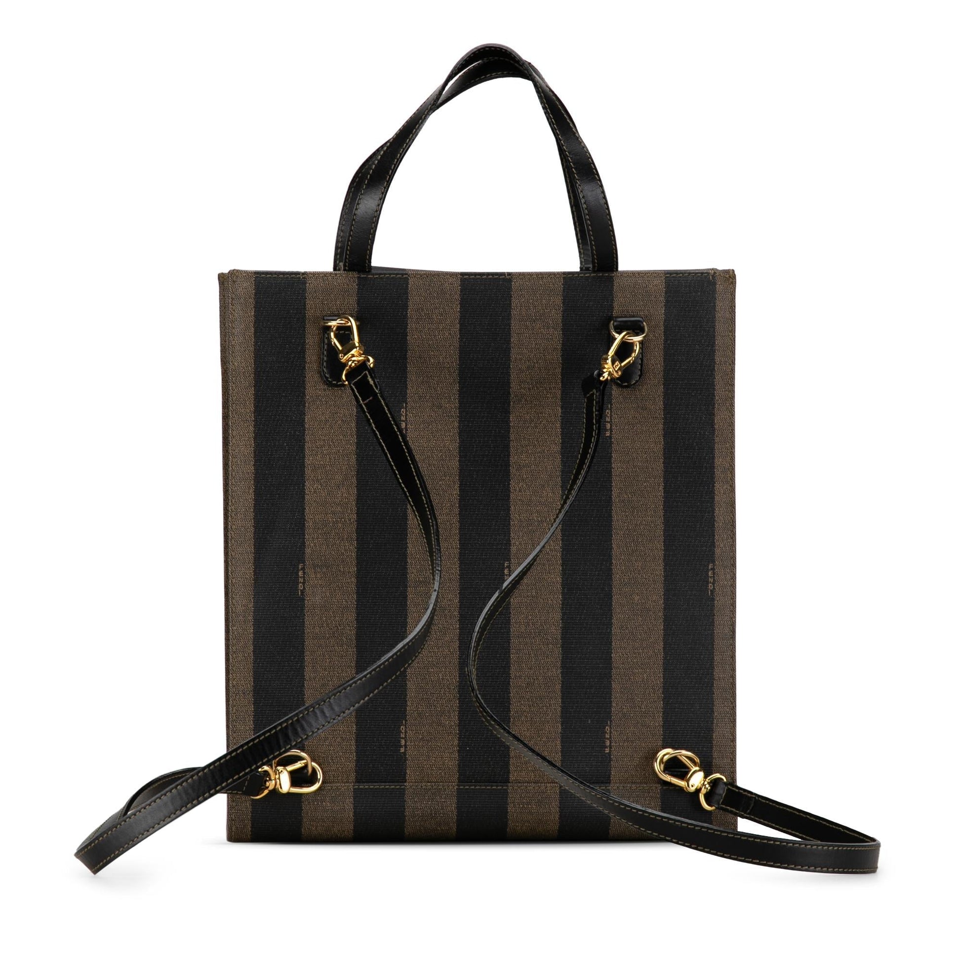 Fendi Ff Pequin Convertible Backpack Shg Diq4X0