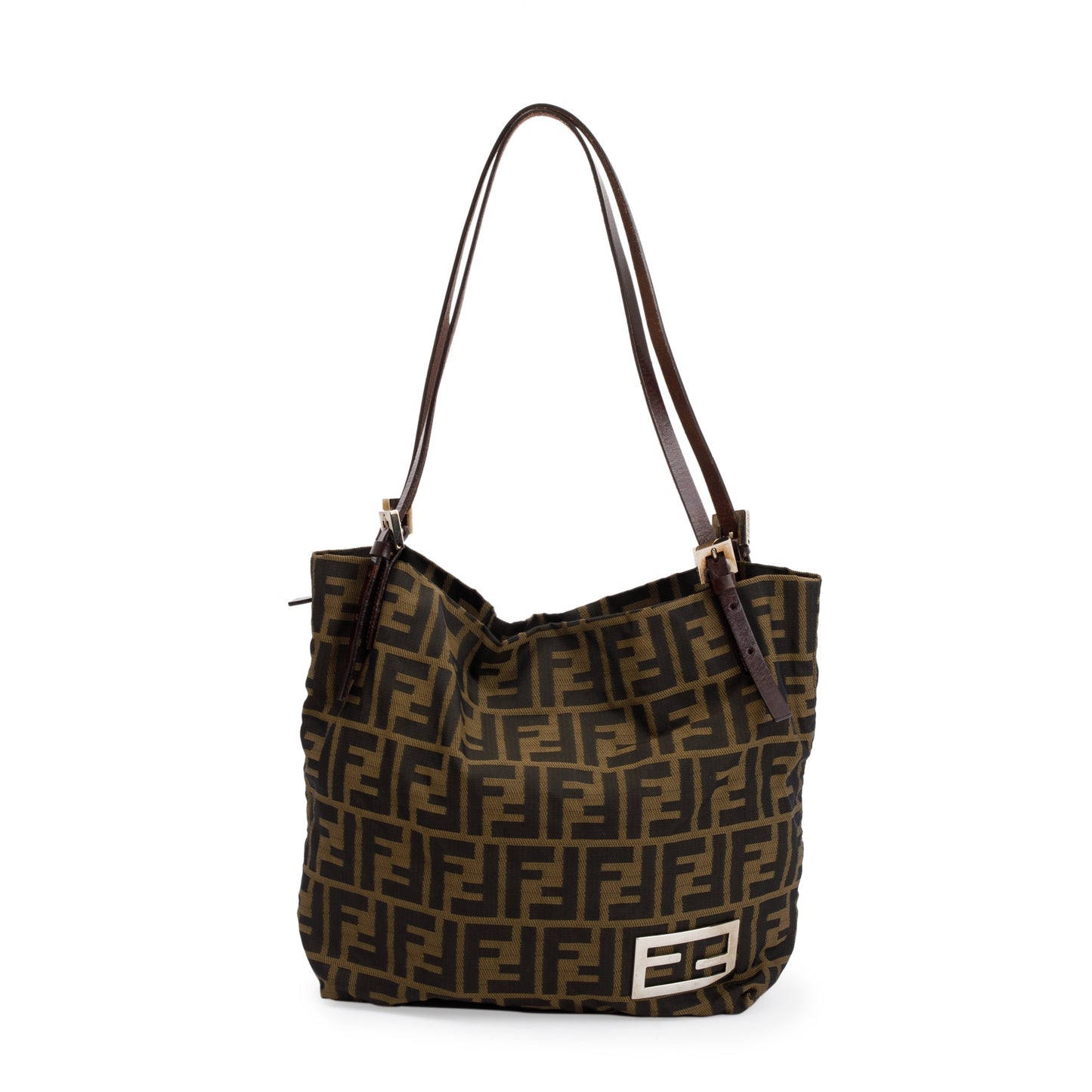 Fendi Ff Zucca Tote Bag Canvas