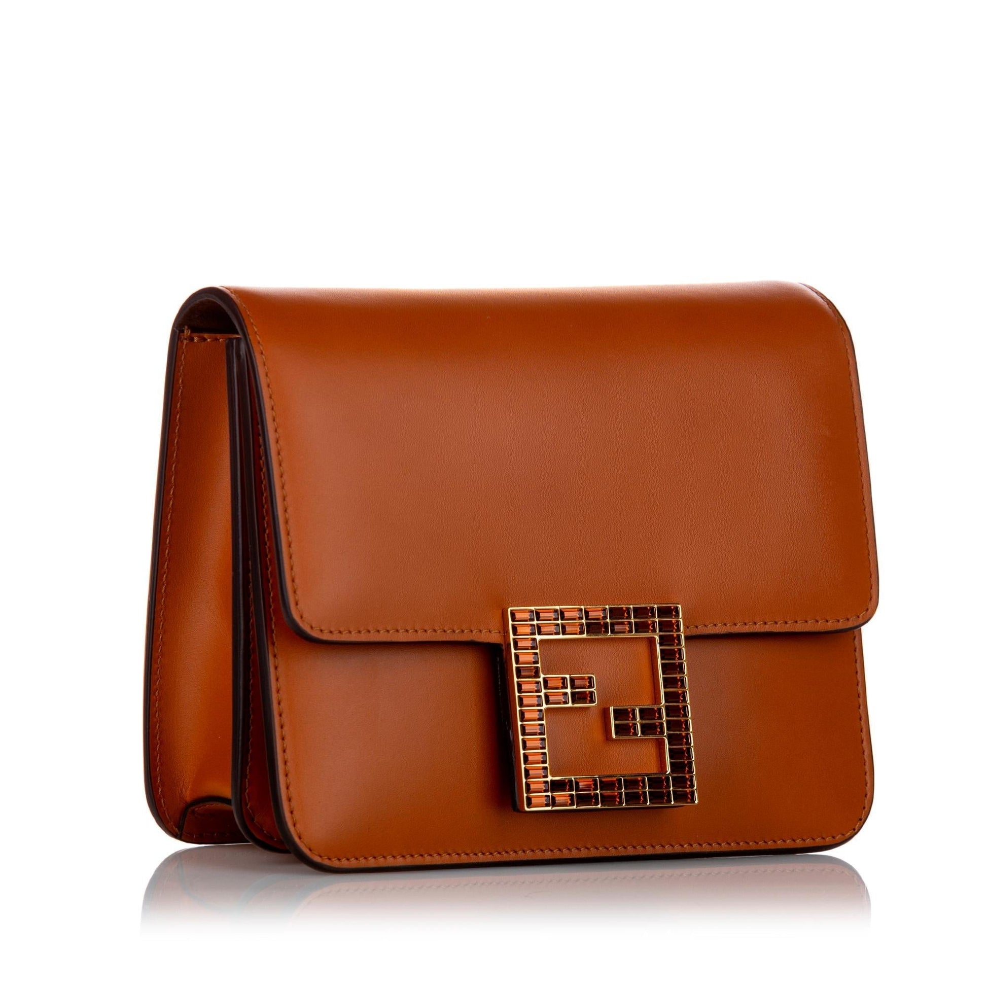 Fendi Fab Crossbody Bag Shg Fn4Mmi Leather