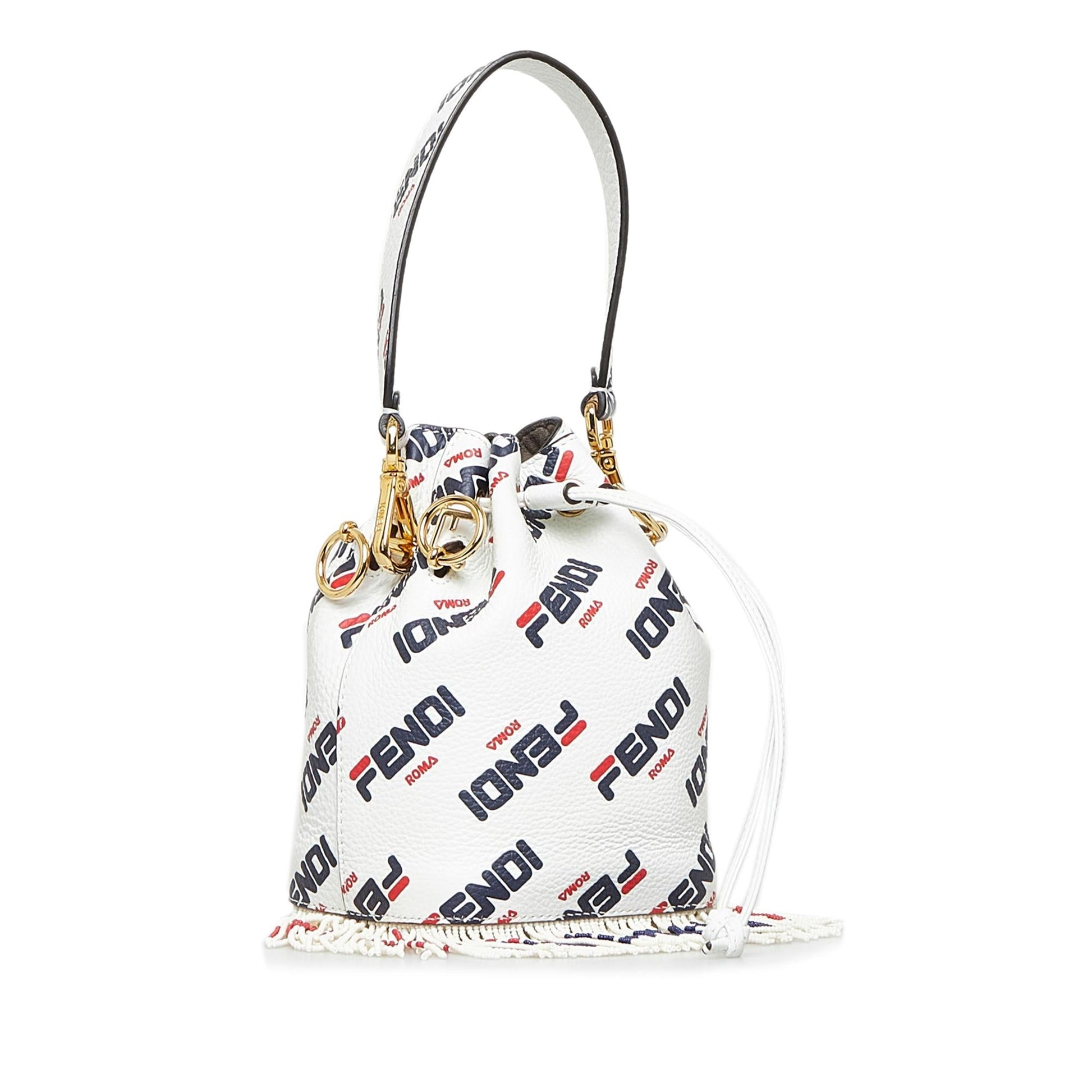 Fendi Fila Mania Mon Tresor Bag Shg 3Hlho5 Mini Bucket Shoulder Bag