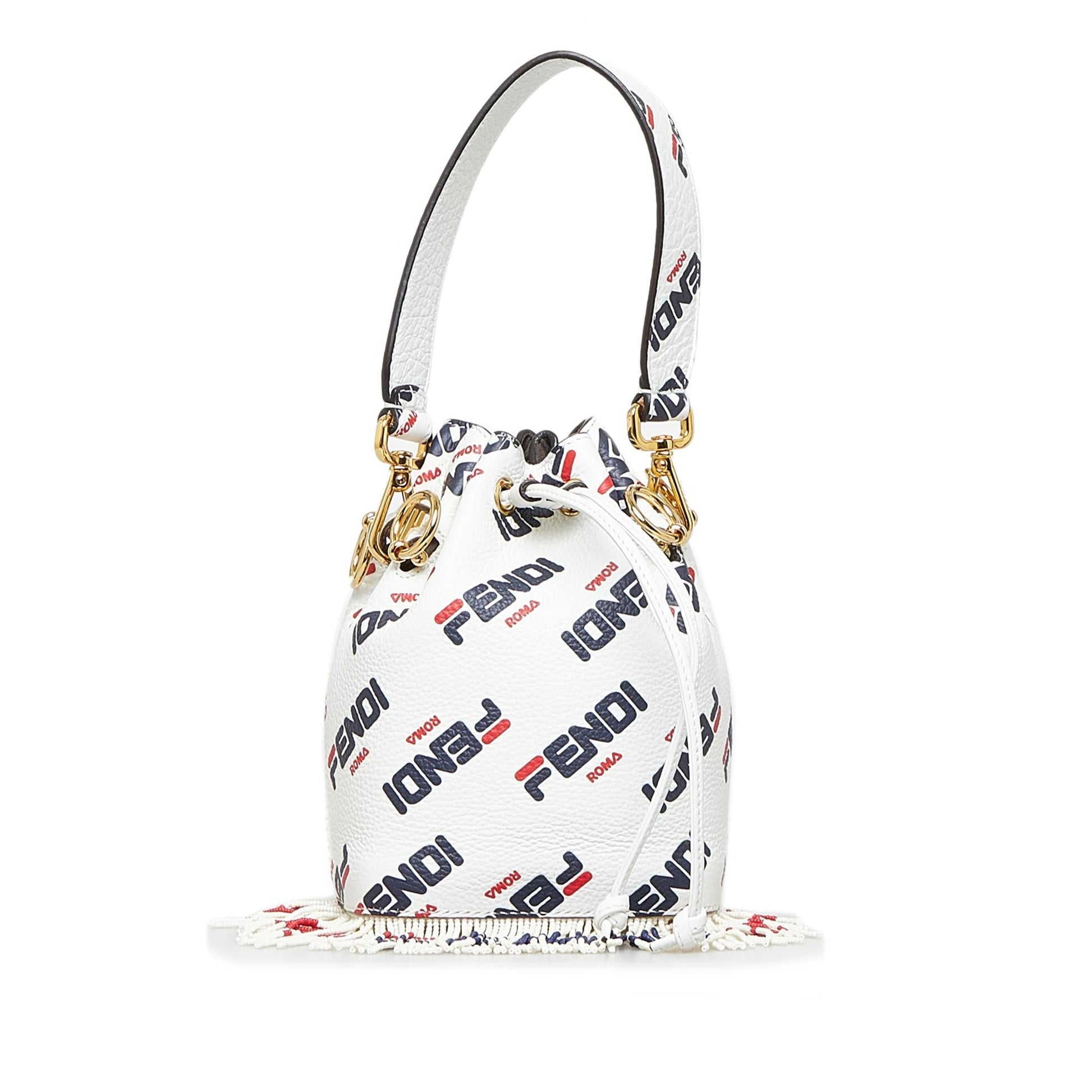 Fendi Fila Mania Mon Tresor Bag Mini Bucket Shoulder Bag Bag Shg Lkv410